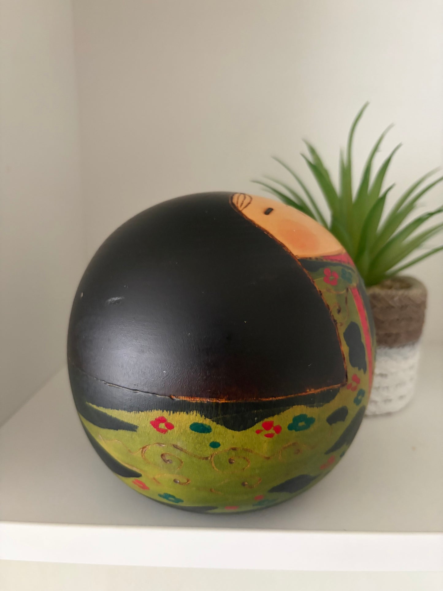 Rare Vintage Creative kokeshi by Kato Tatsuo (1940-)