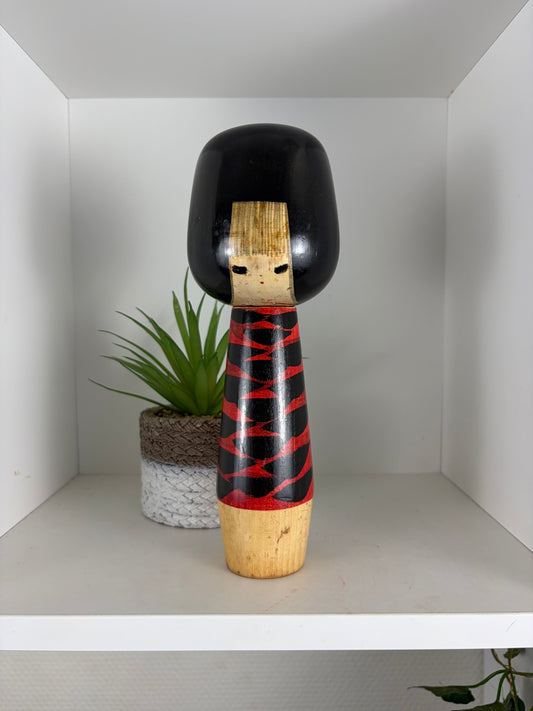 Vintage Sosaku kokeshi by Hideo Ishihara (1925-1999)