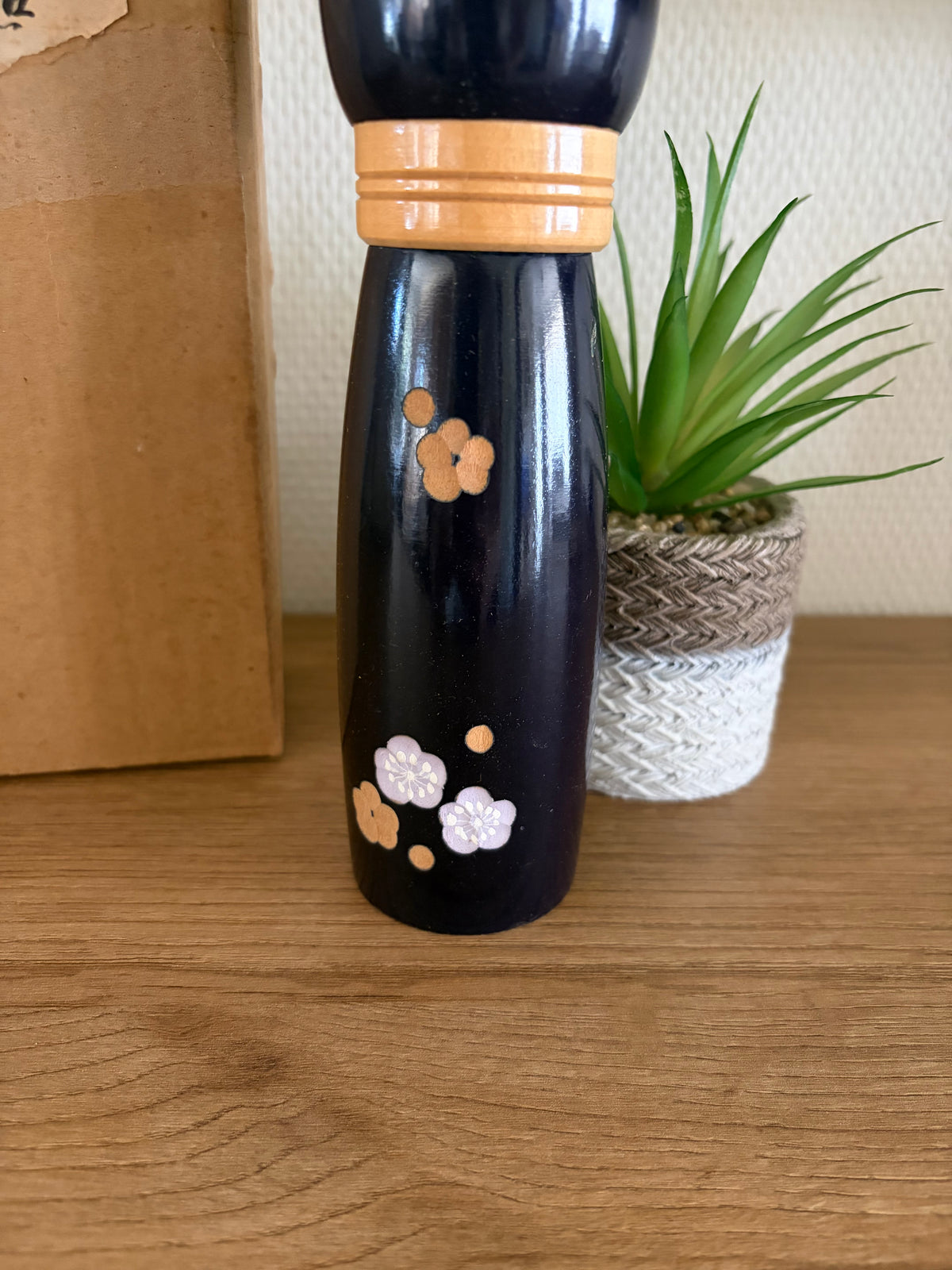 Vintage Sosaku kokeshi by Sato Suigai (1920-)