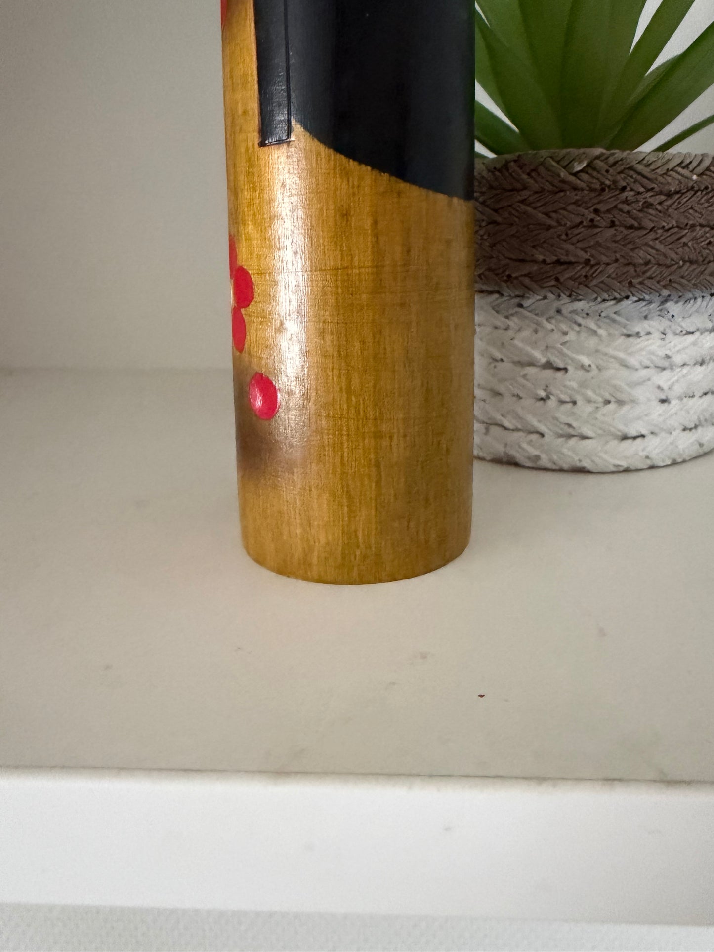 Vintage Sosaku kokeshi bottle opener