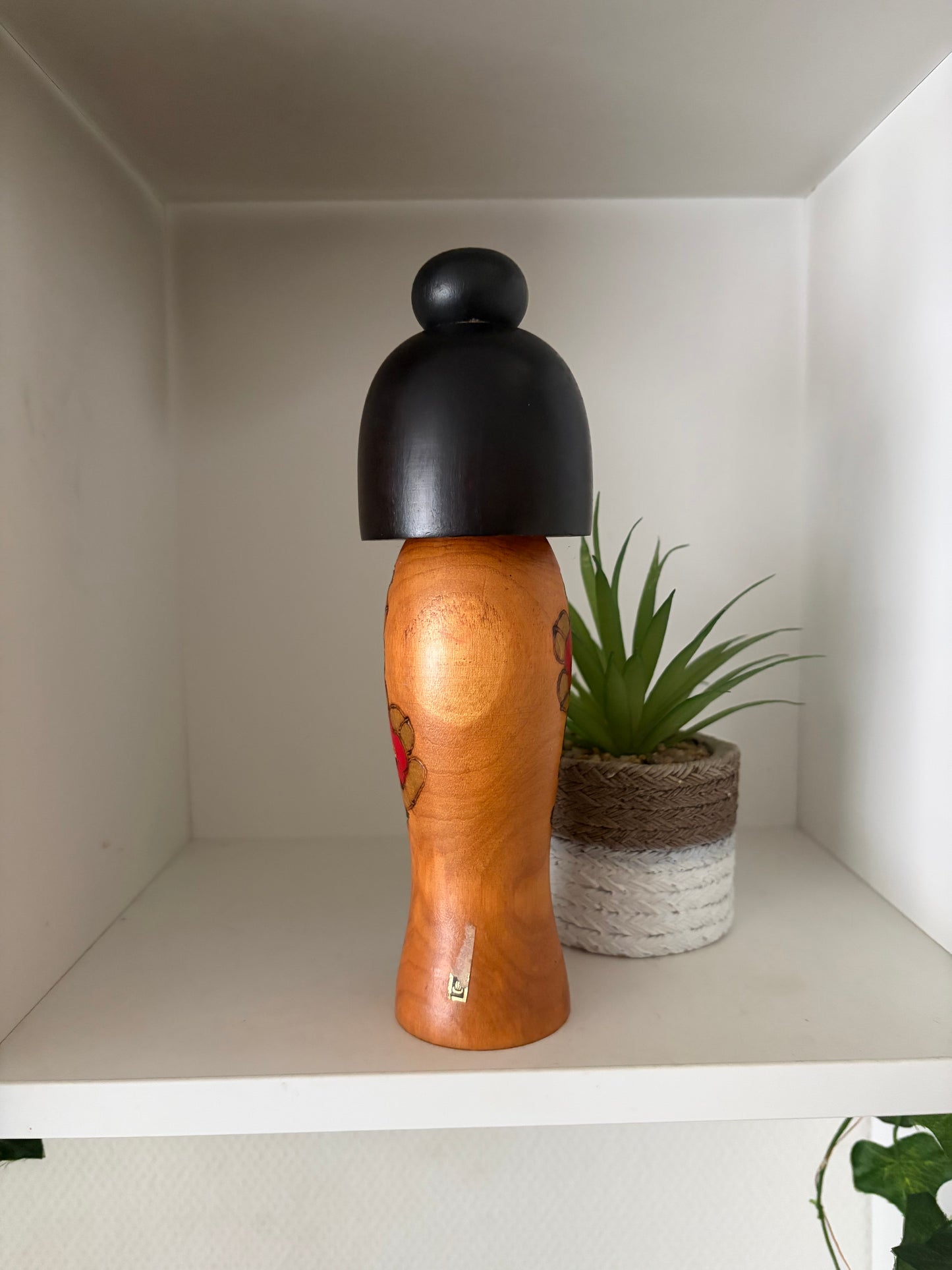 Vintage Gumma Kokeshi By Kazuo Takamizawa (1927-)