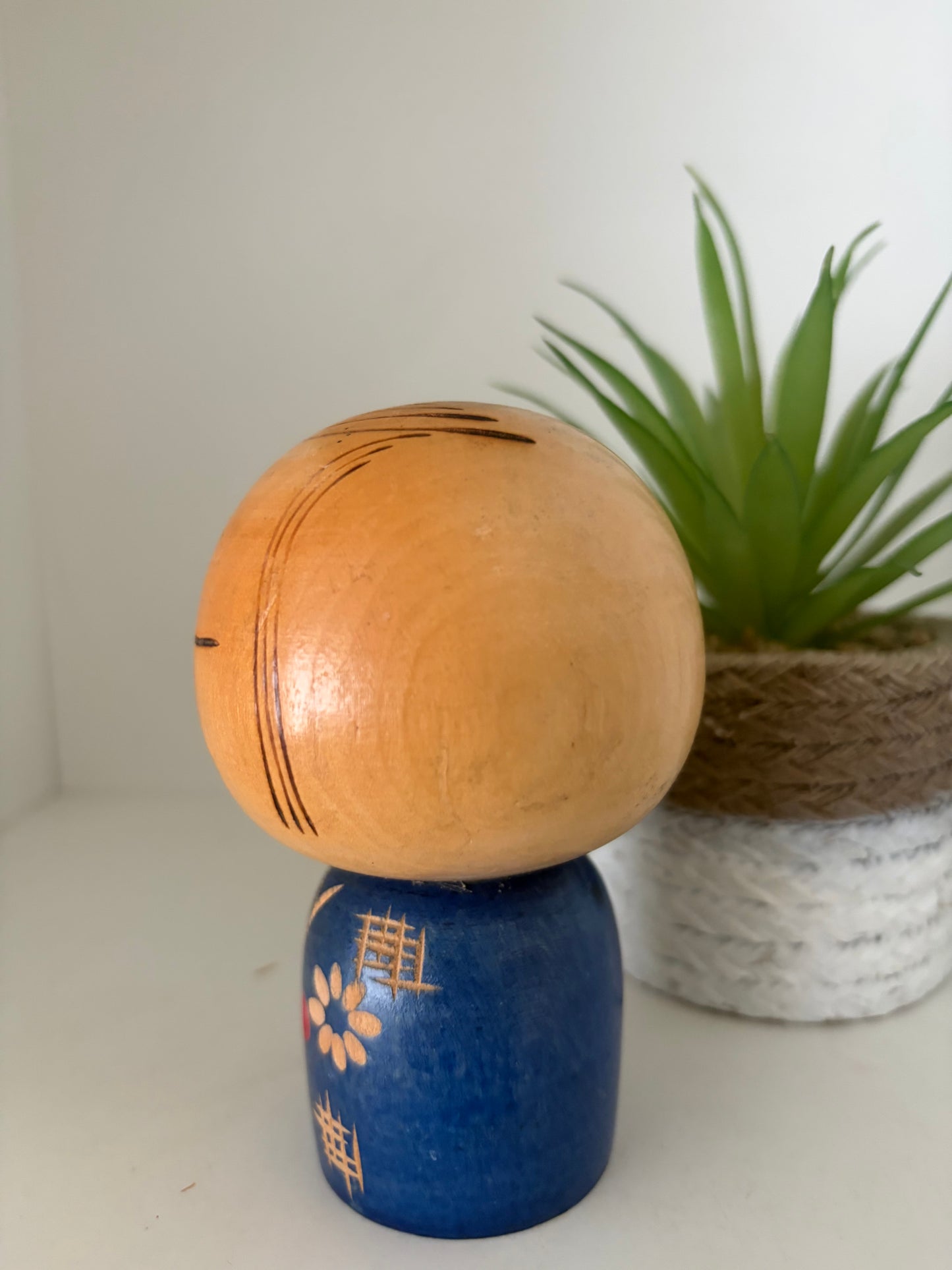 Vintage creative kokeshi by Yuji Kawase
