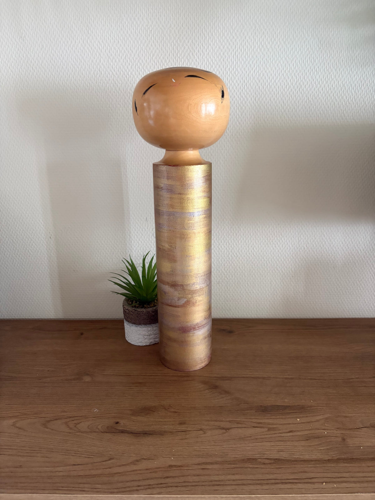 Rare Vintage Creative Kokeshi By  Takahashi Hashime (1918-2002) 44,5cm‼️