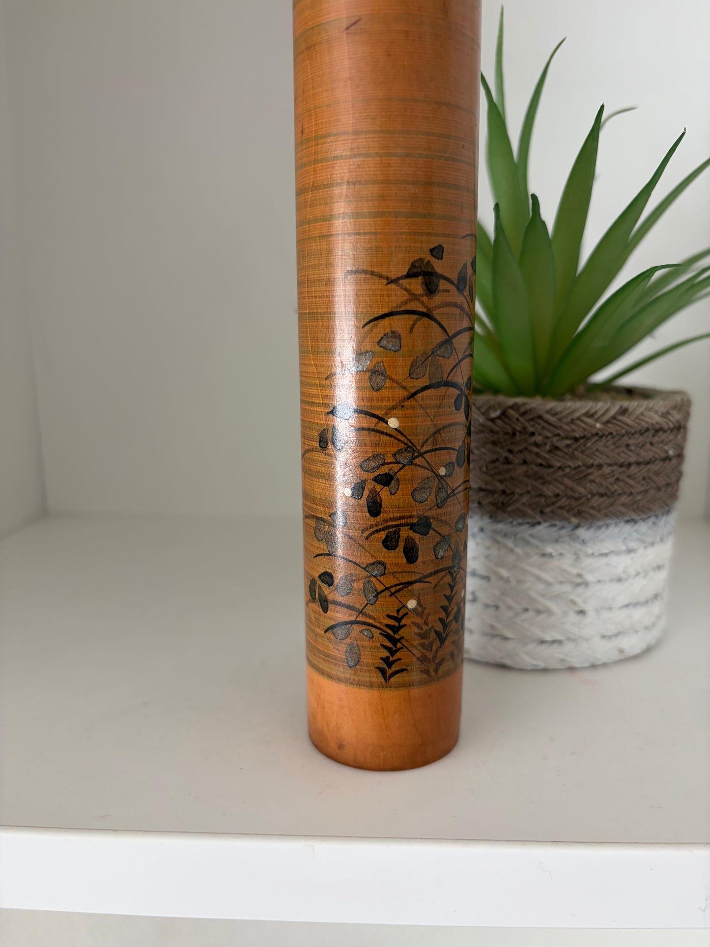 Rare Vintage Creative Kokeshi By Kahei Katase (1922-2015)
