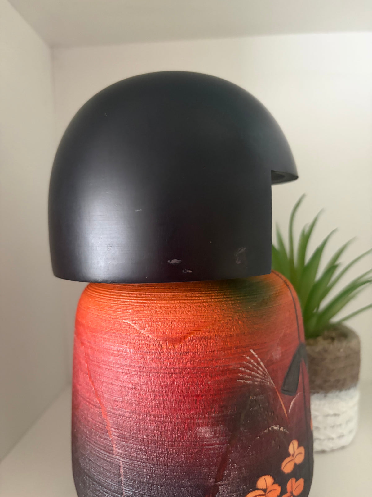 Vintage Gumma kokeshi by Fujikawa Masae (1942-2015)