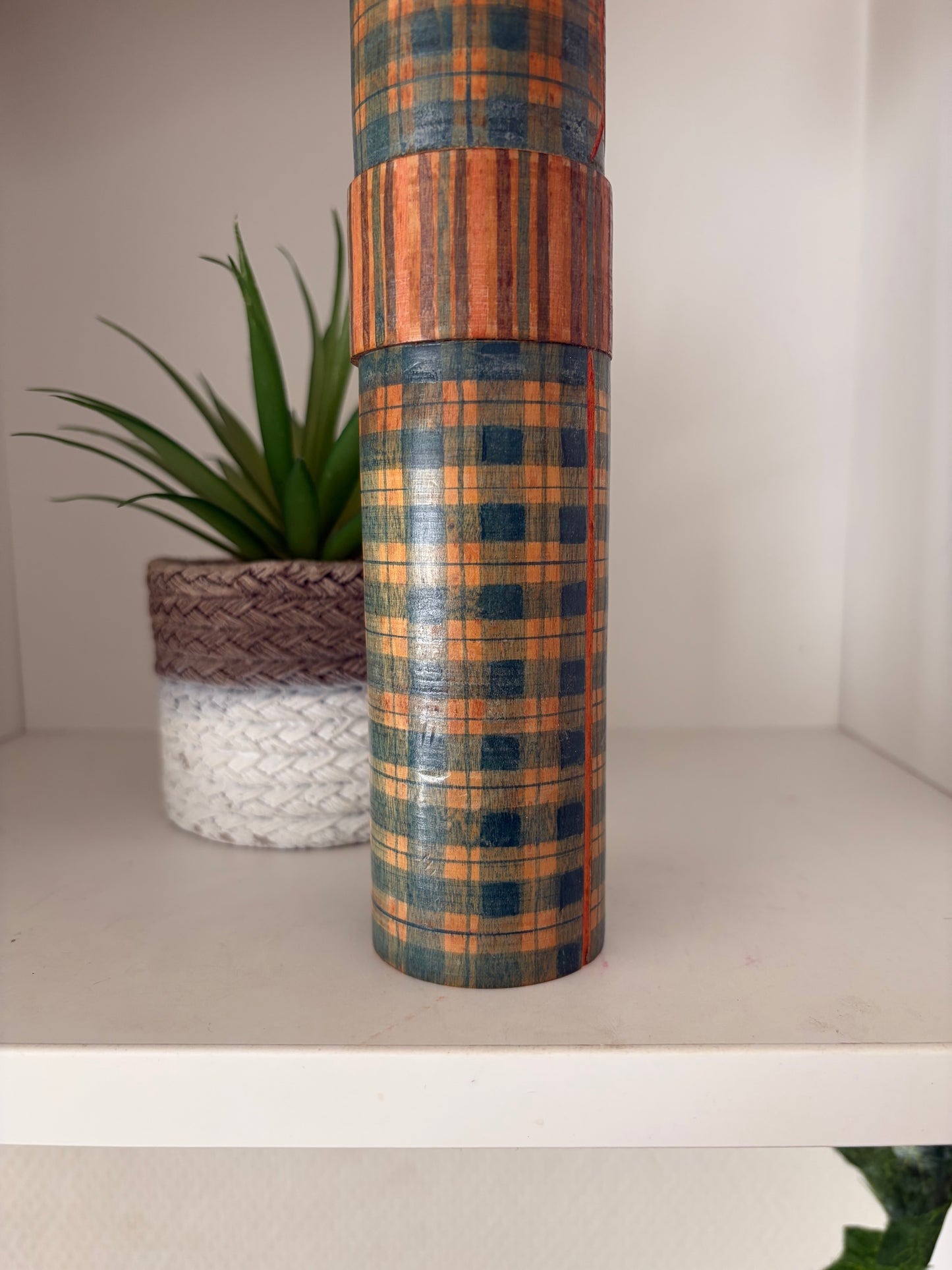 Rare vintage Sosaku kokeshi by Sansaku Sekiguchi (1925-2018)