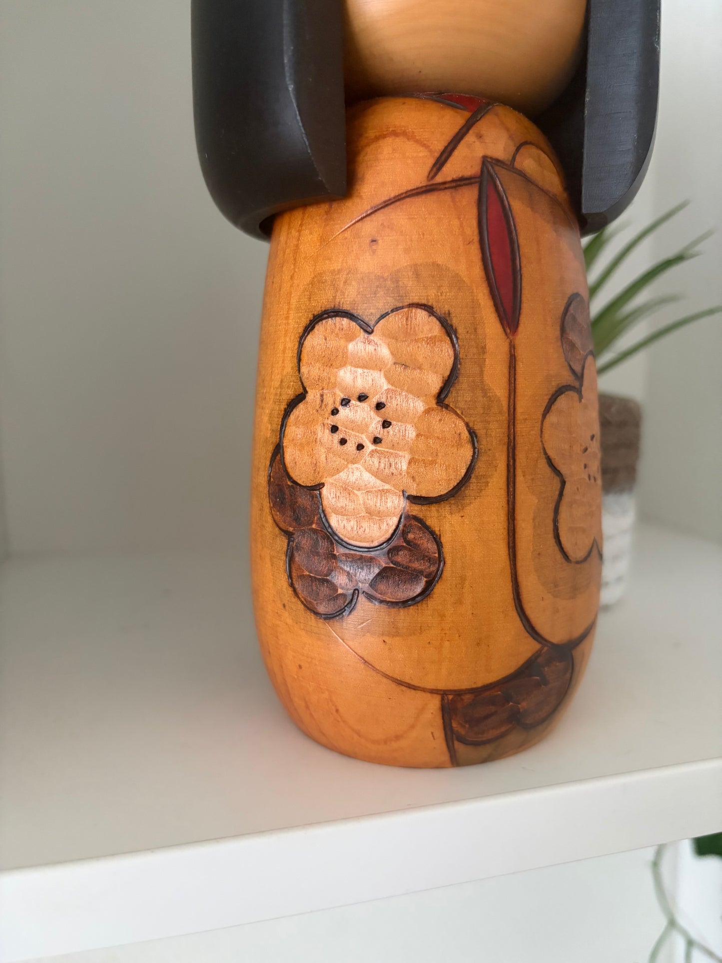 Vintage Gumma Kokeshi by Masae Fujikawa (1942-2015)