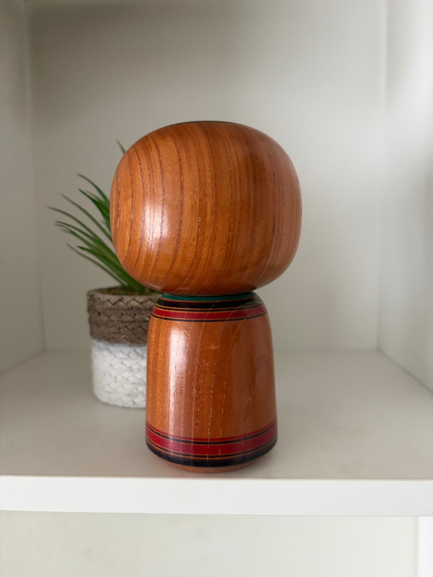 Vintage traditional kokeshi with Daruma