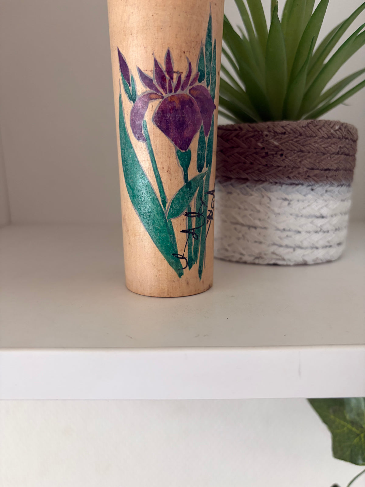 Vintage Creative Kokeshi made by Miyajima Muhitsu (1929-)