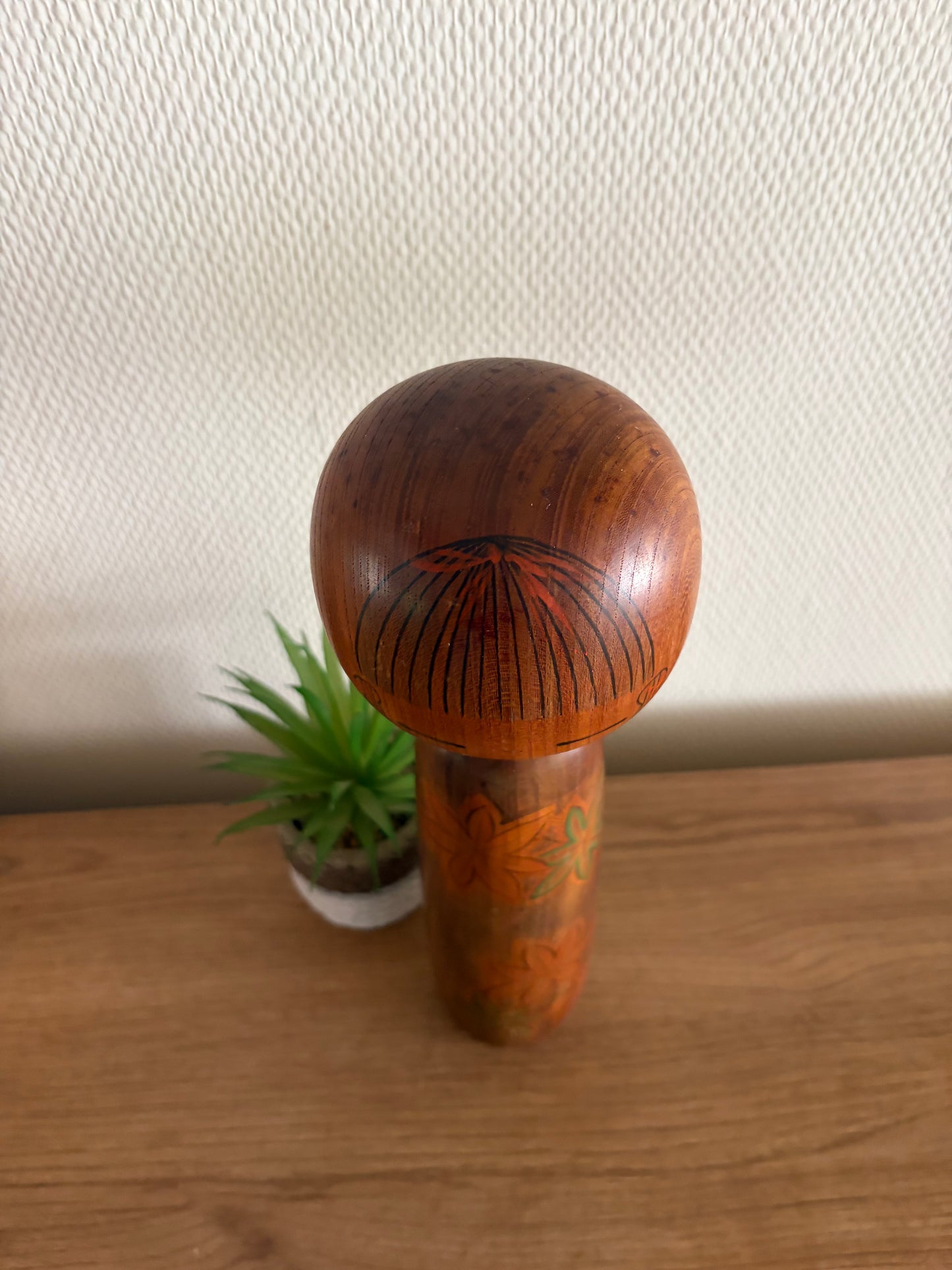 Rare Vintage Sosaku Kokeshi by Kato Masami (1925-)