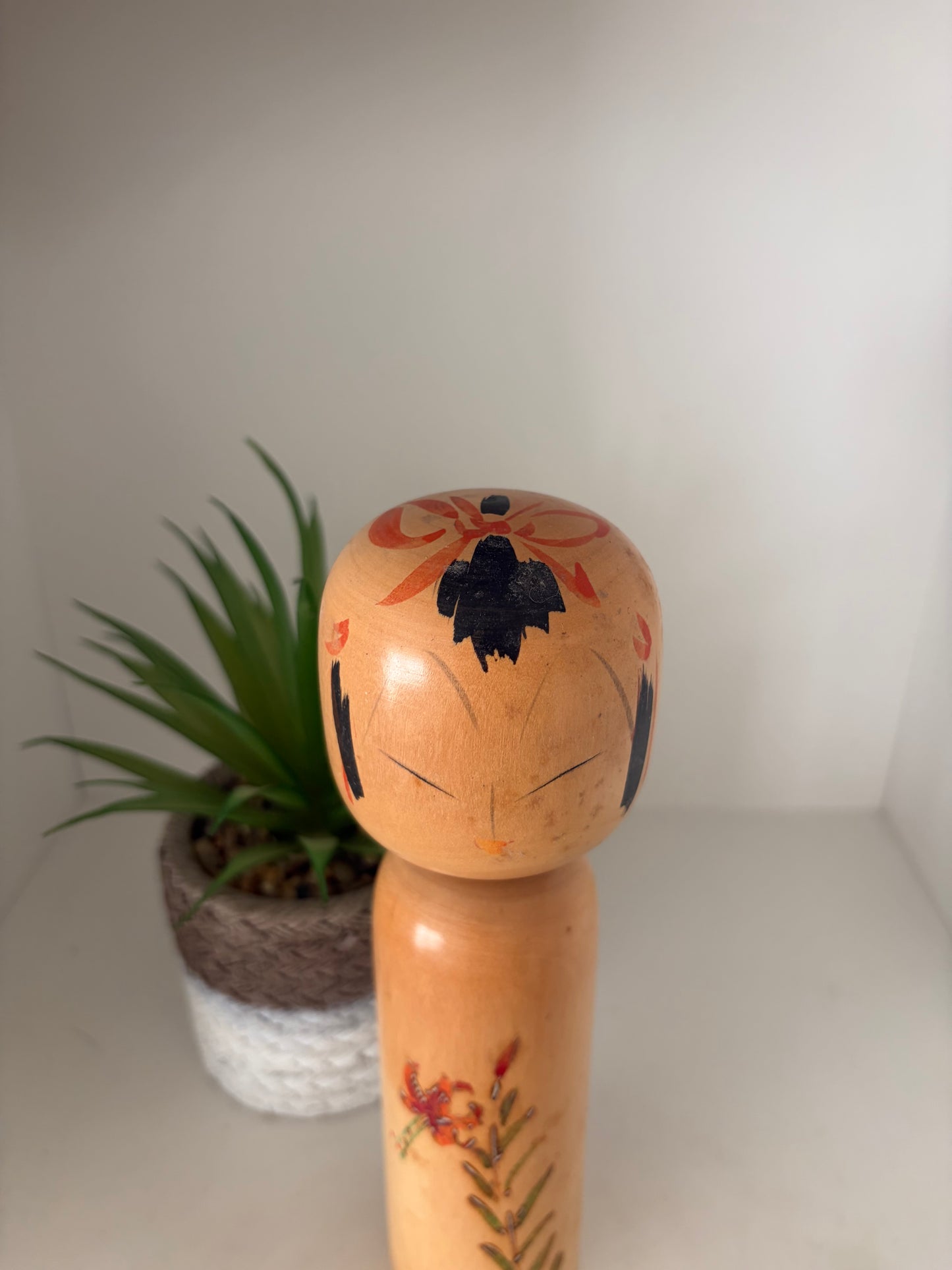 Vintage Creative Kokeshi By Takahashi Akinori (1957-)