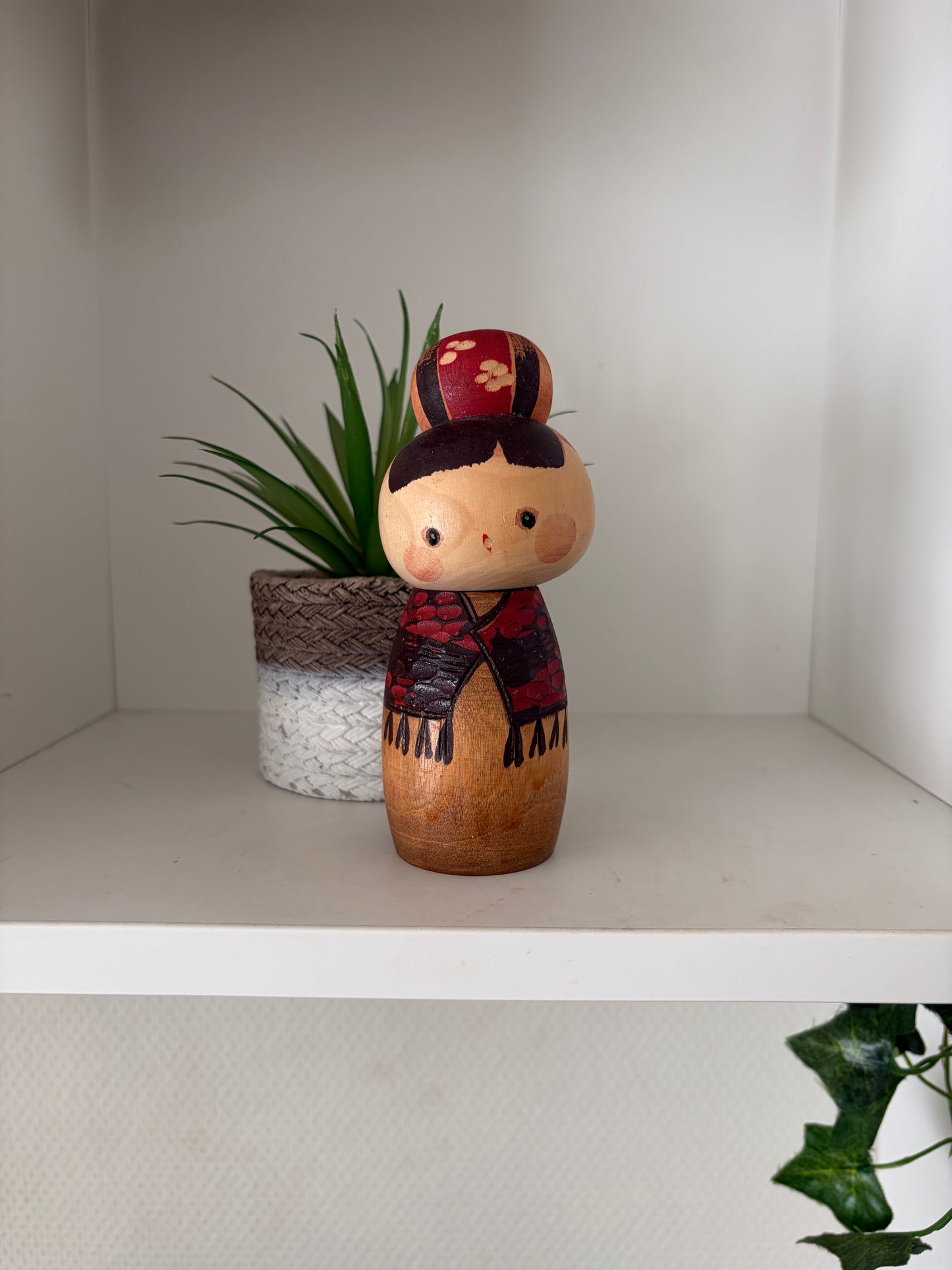 Rare Vintage Creative Kokeshi By Hiroe Fukushima