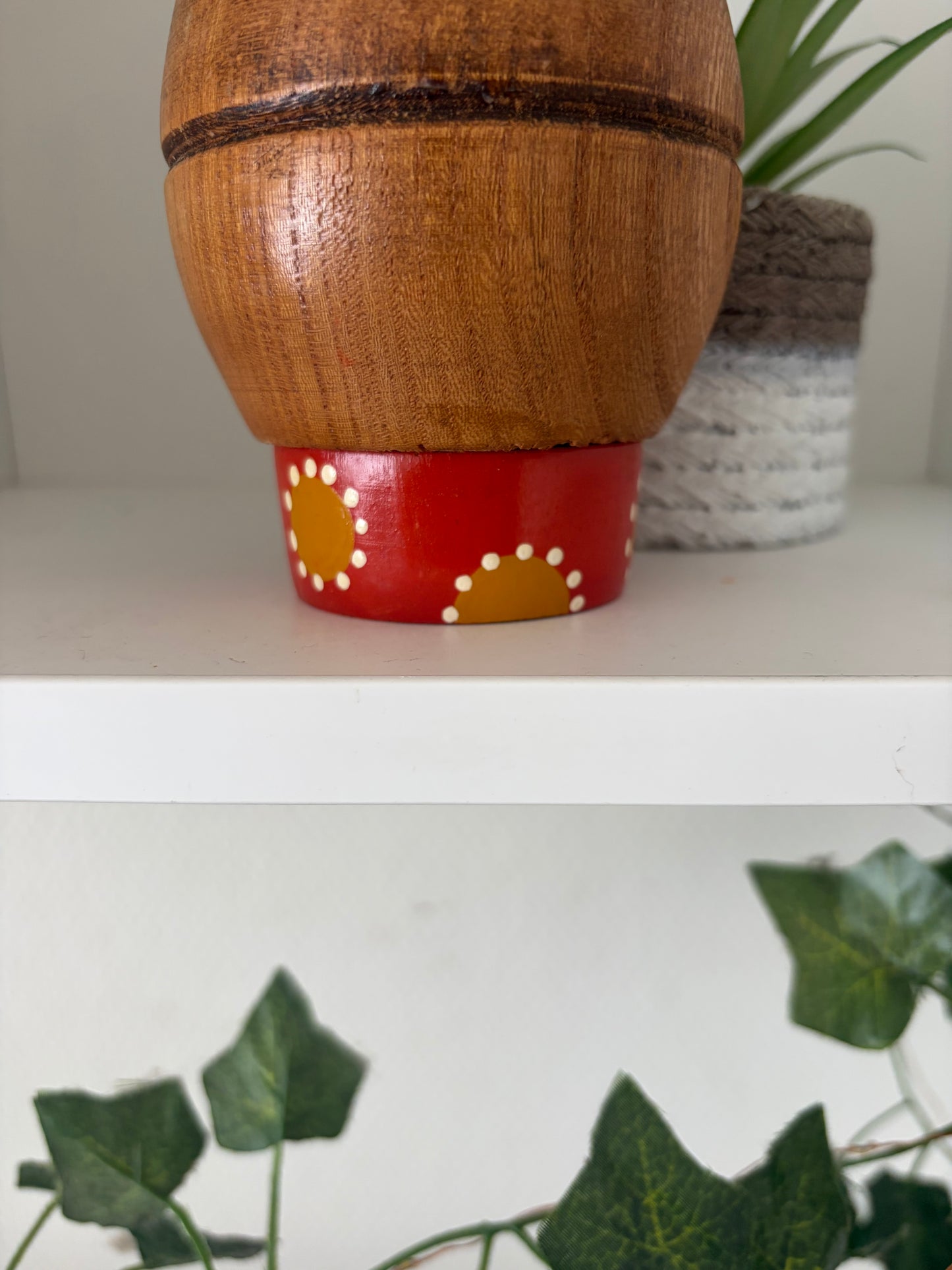 Vintage Sosaku kokeshi Mother and child
