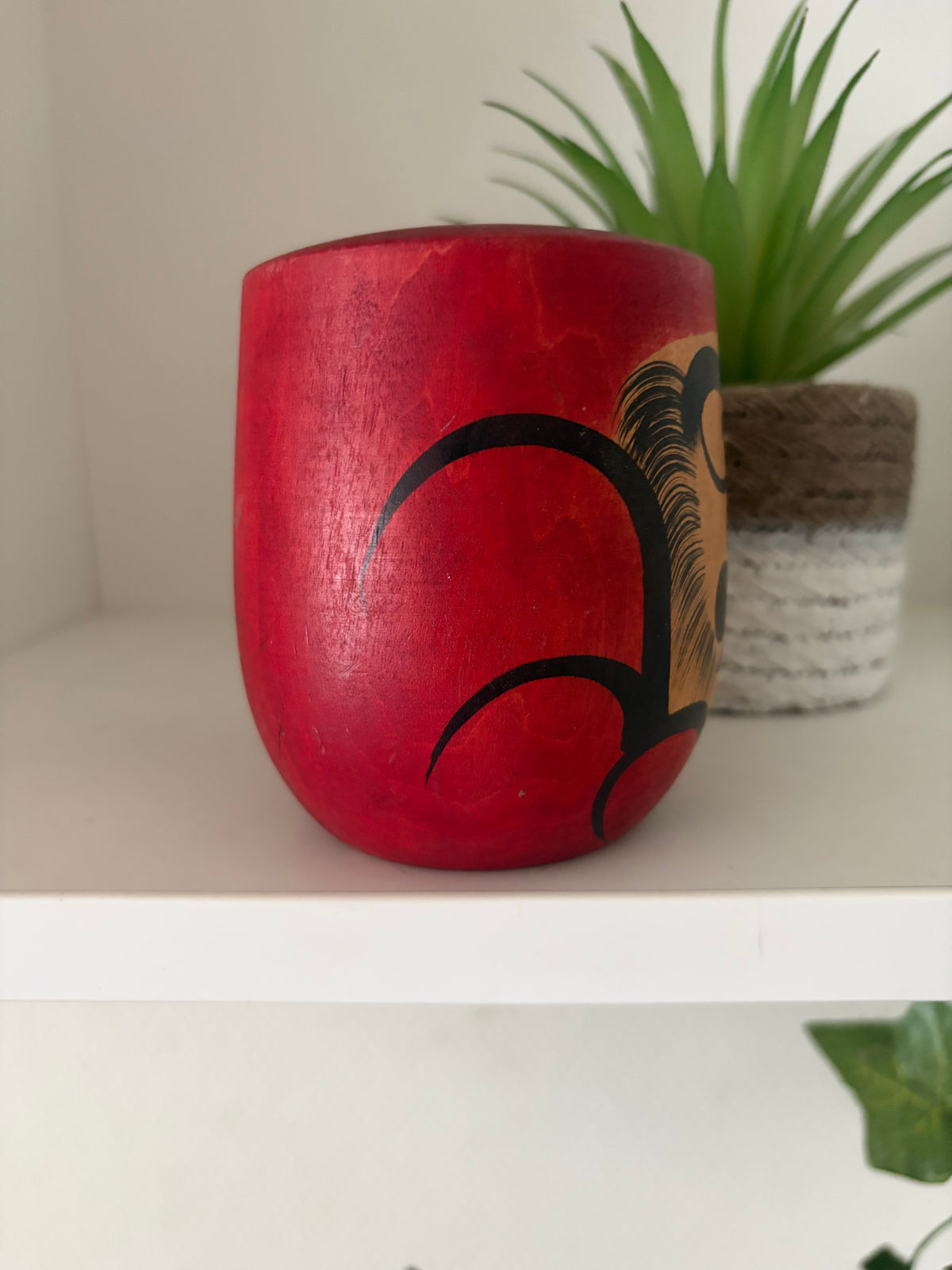 Vintage Daruma kokeshi