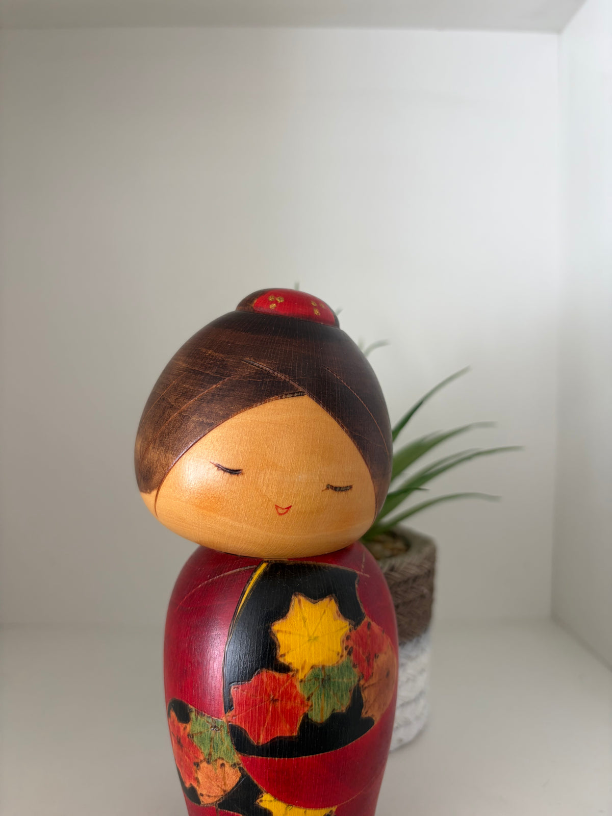 Rare vintage Sosaku kokeshi by Toa Sekiguchi (1942-)