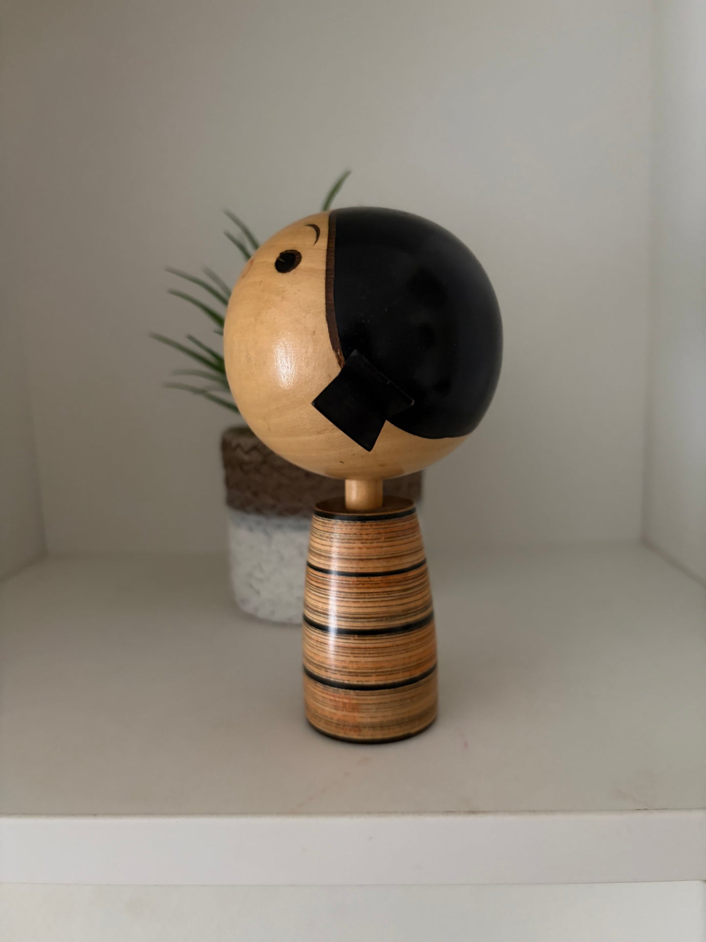 Rare Vintage Creative Kokeshi By Takanashi Hanpuushi