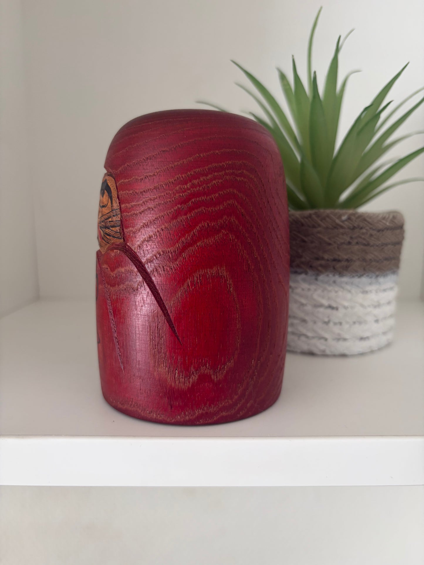 Vintage Daruma kokeshi by Shuichi Umeki