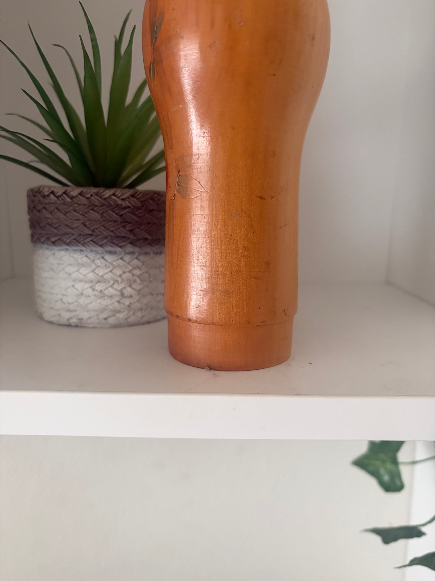 Vintage Sosaku kokeshi by Kishi Sadao (1932-1998)