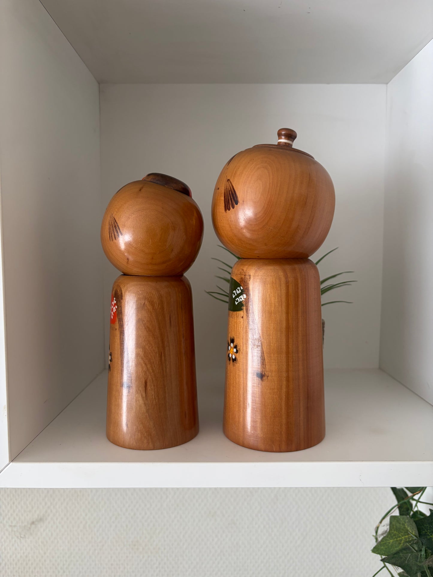 Vintage Husband and Wife kokeshi by Kiyohara Takao