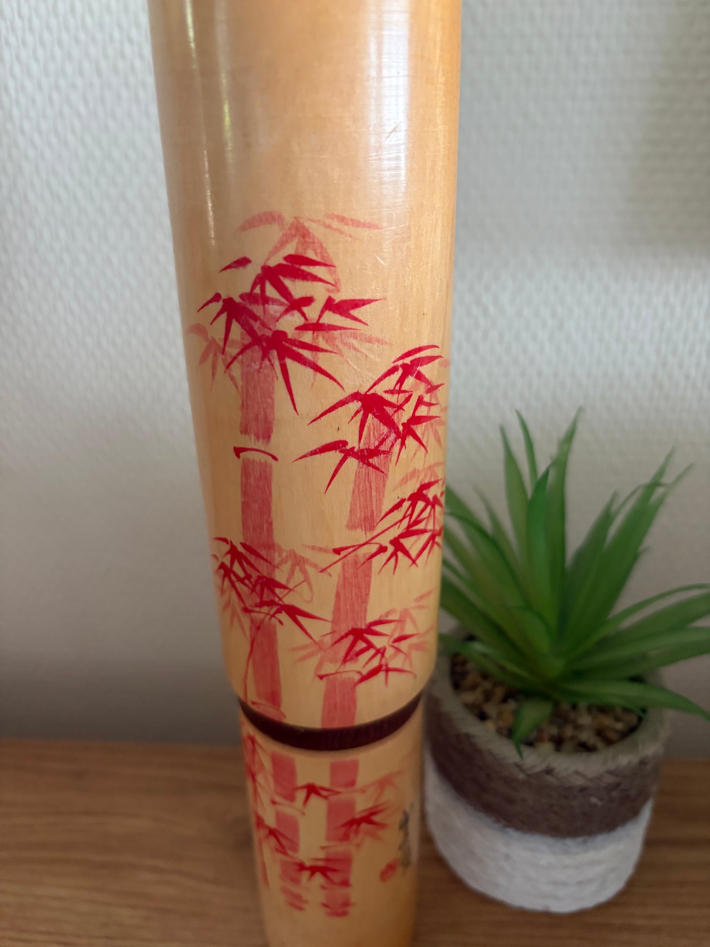 Vintage Sosaku kokeshi by Sato Suigai (1920-)
