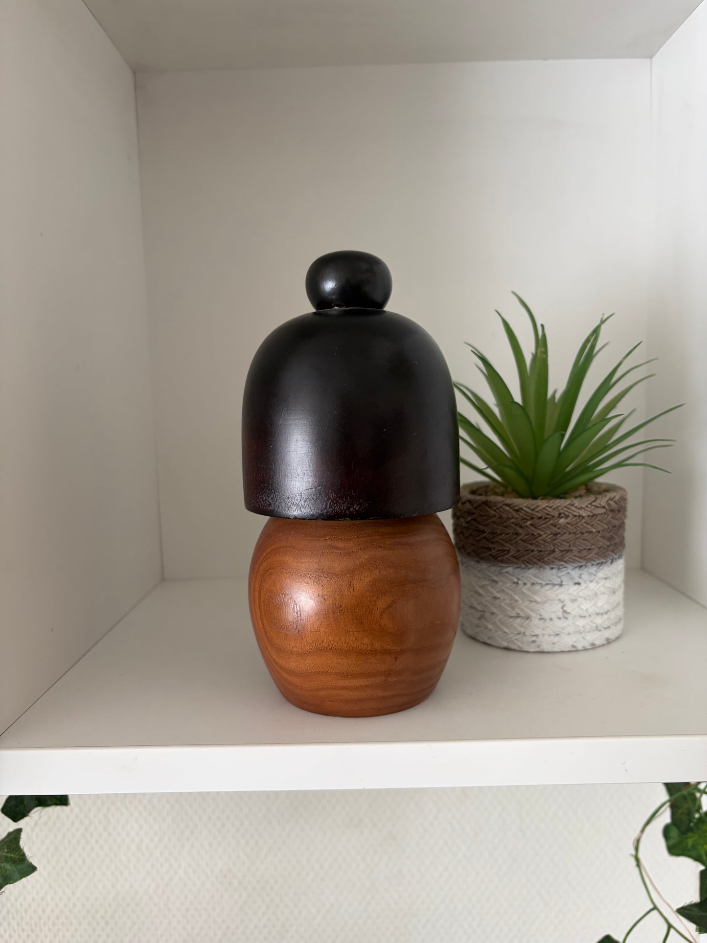 Vintage Gumma kokeshi by Kazuo Takamizawa (1927-)