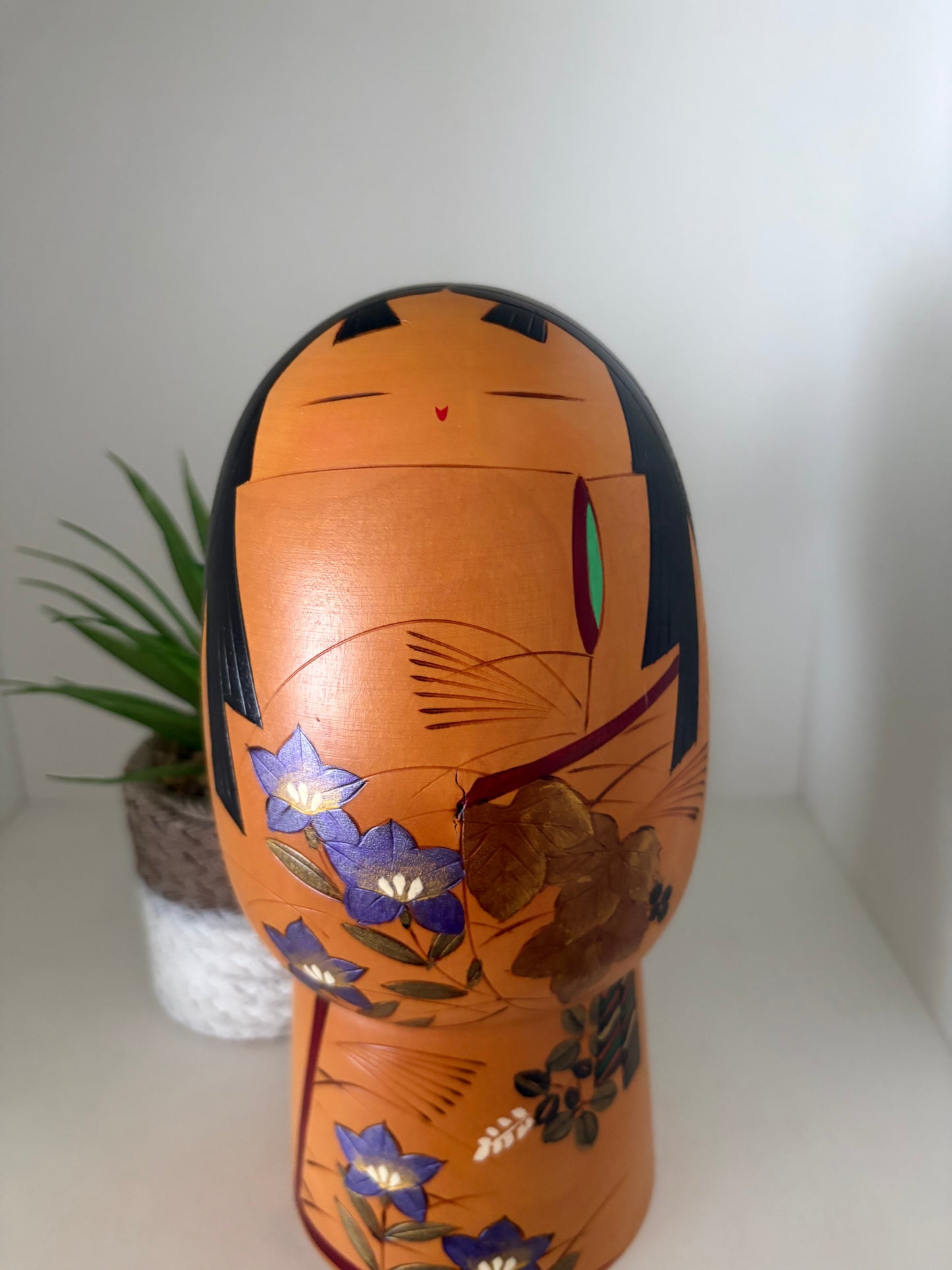 Rare vintage Sosaku kokeshi by Sato Suigai (1920-)
