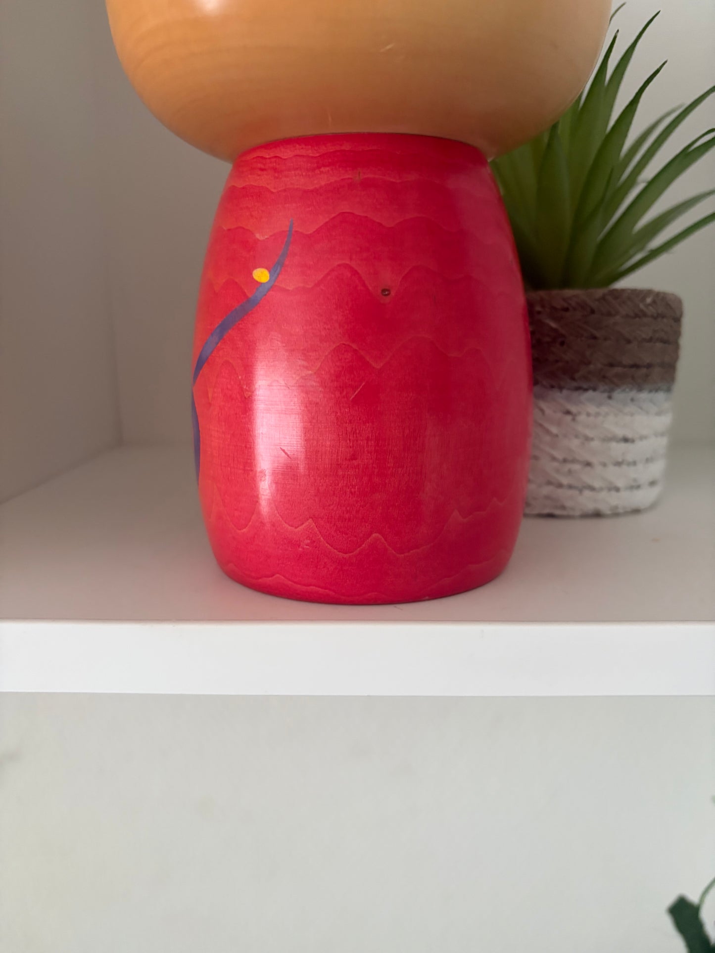 Rare vintage Sosaku kokeshi by Takahashi Hashime (1918-2002)