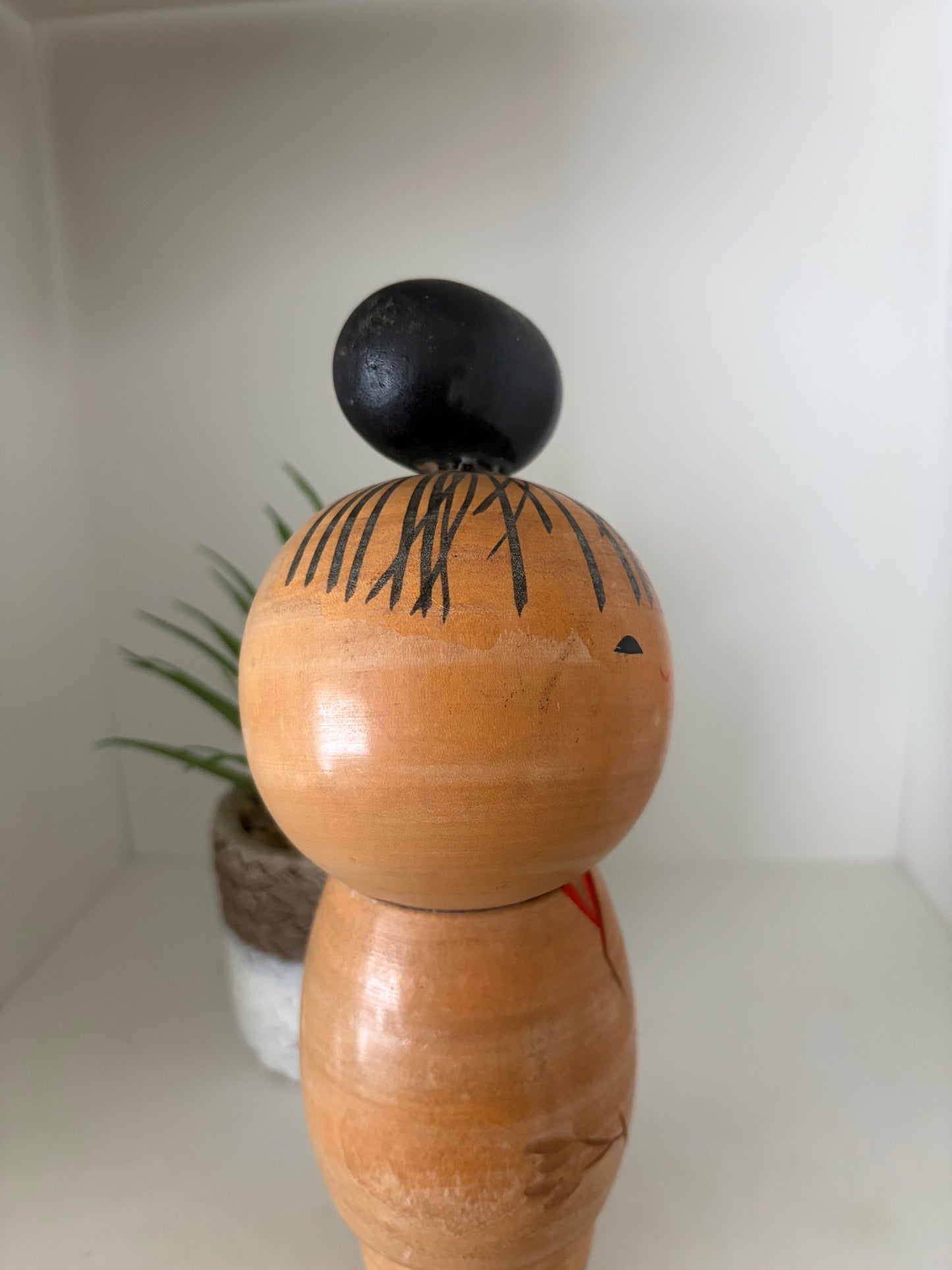 Rare vintage Sosaku kokeshi by Inosuke Kobayashi (1931-)