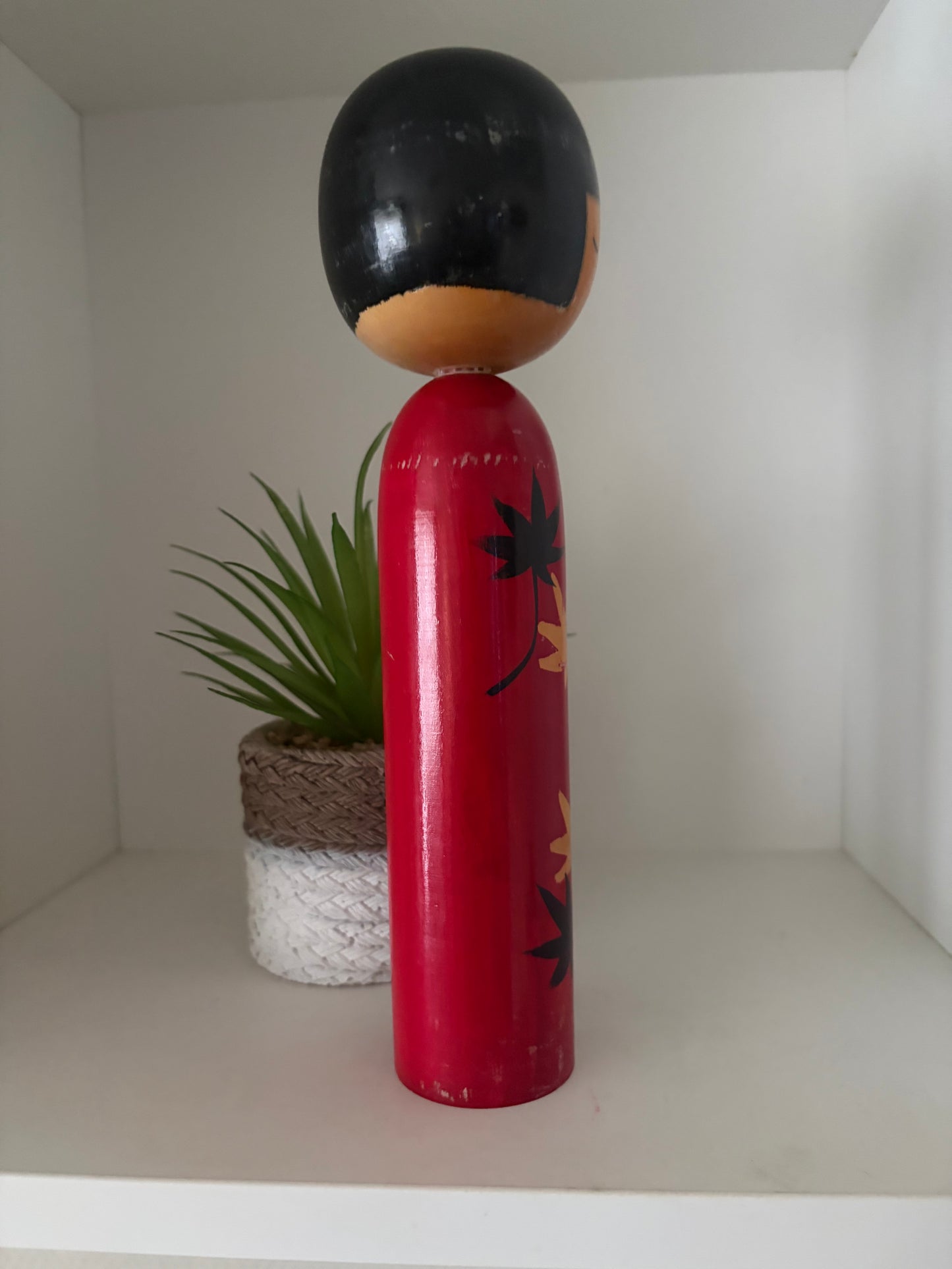 Rare vintage Sosaku kokeshi by Tanaka Harumasa (1916-1966)