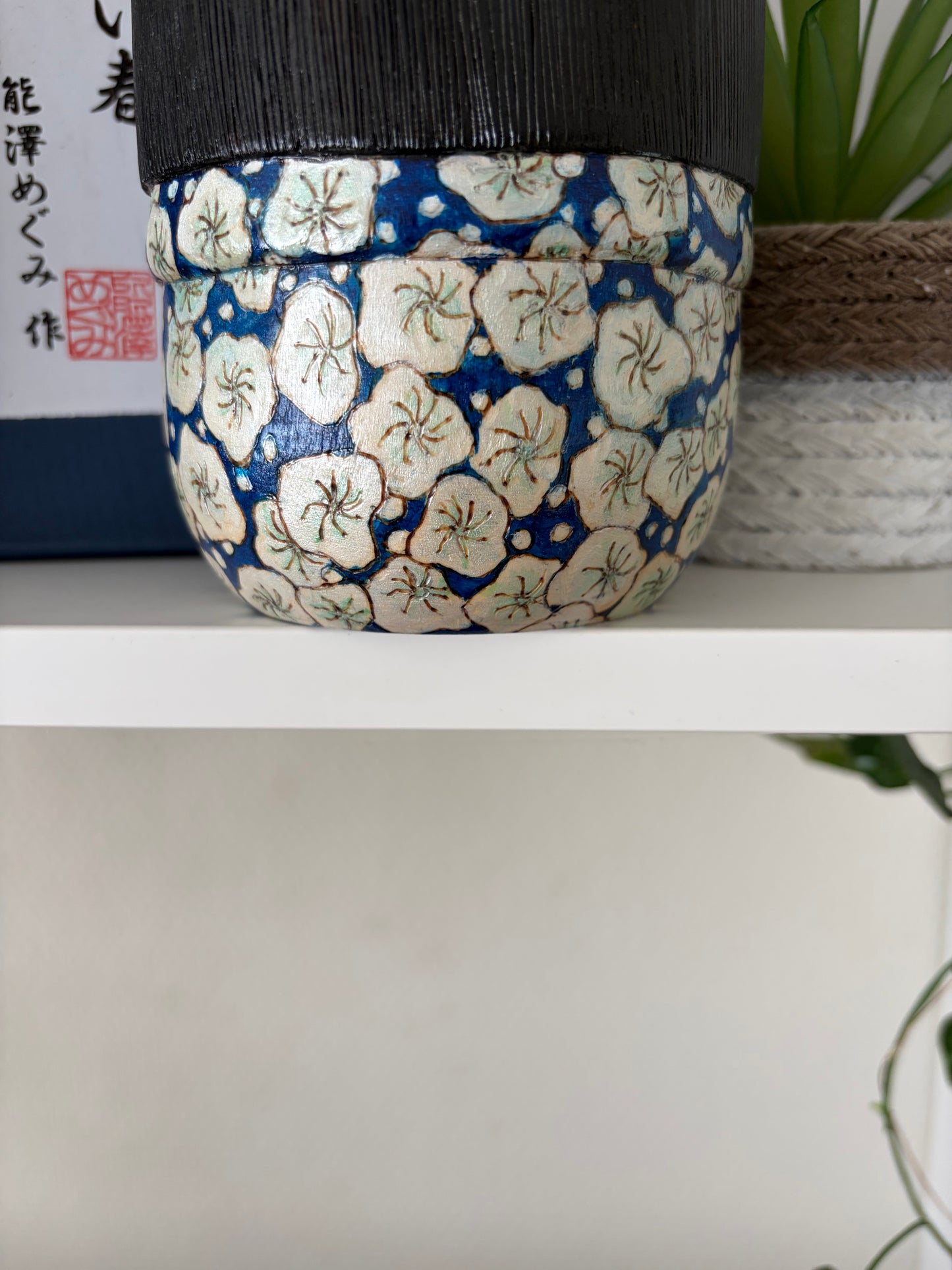 One of a kind Sosaku kokeshi by Megumi Nozawa