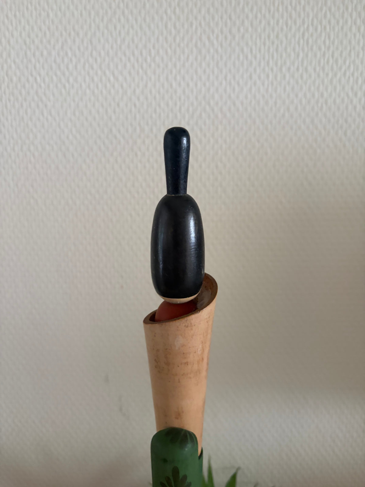 Rare vintage Sosaku kokeshi by Shido Shozan (1932-1995)