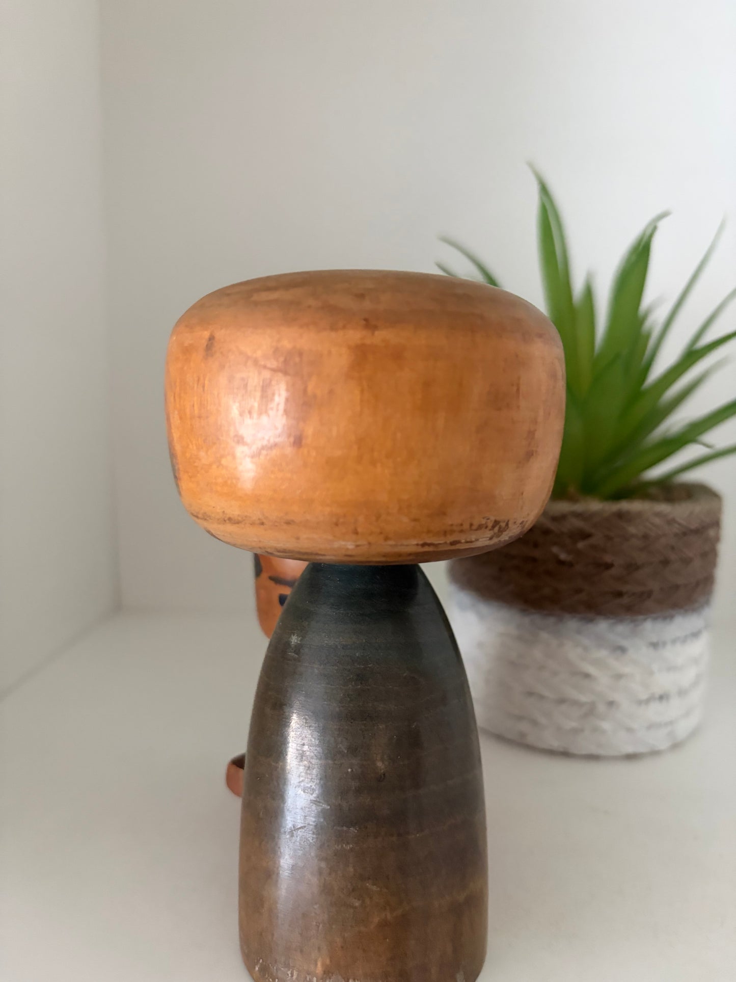 Exclusive Rare Vintage Creative Kokeshi by renowned artisan Ikuyoshi Yokozuka - Mother and child