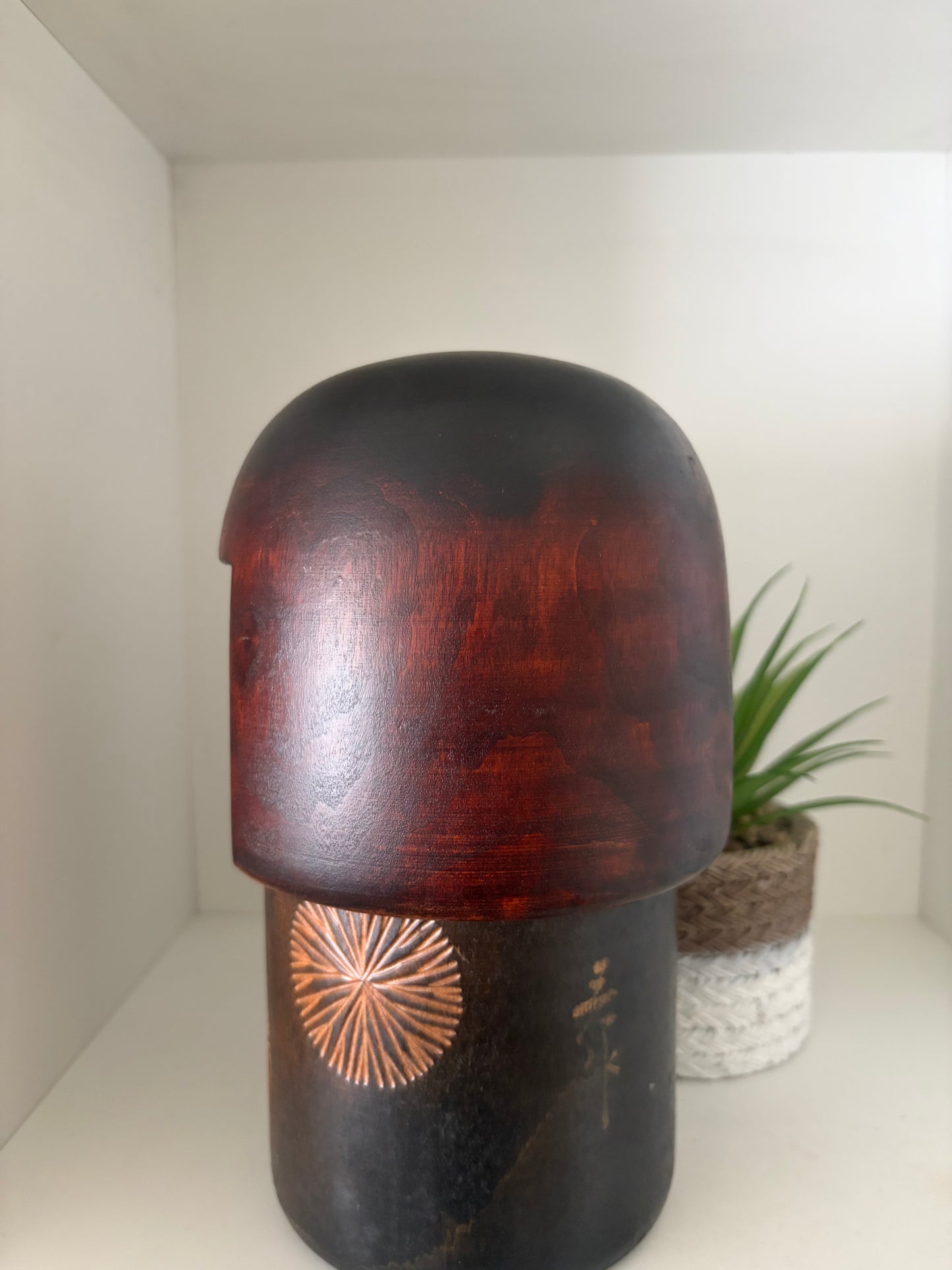 Vintage Gumma kokeshi by Sansaku Sekiguchi (1925-2018)Big version
