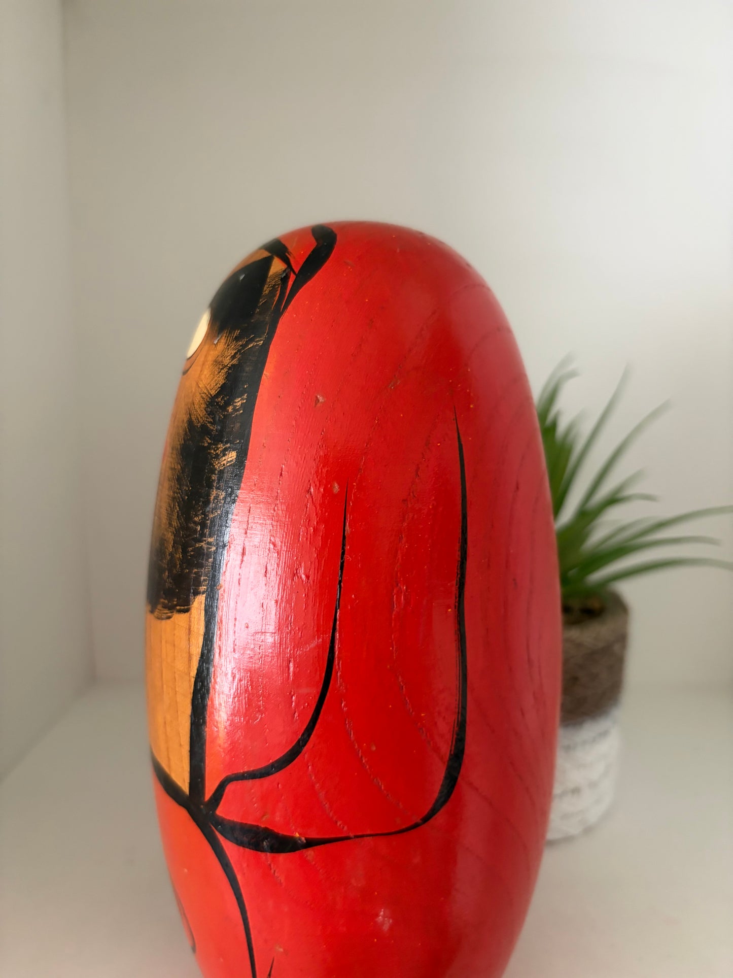 Vintage Daruma kokeshi