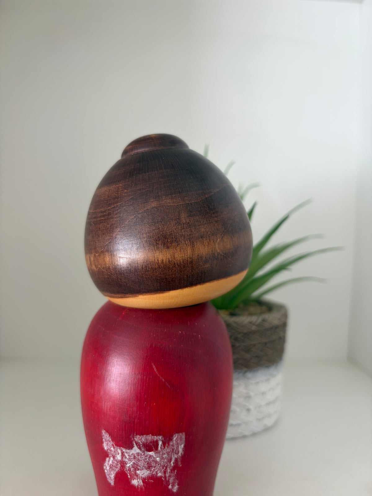 Rare vintage Sosaku kokeshi by Toa Sekiguchi (1942-)