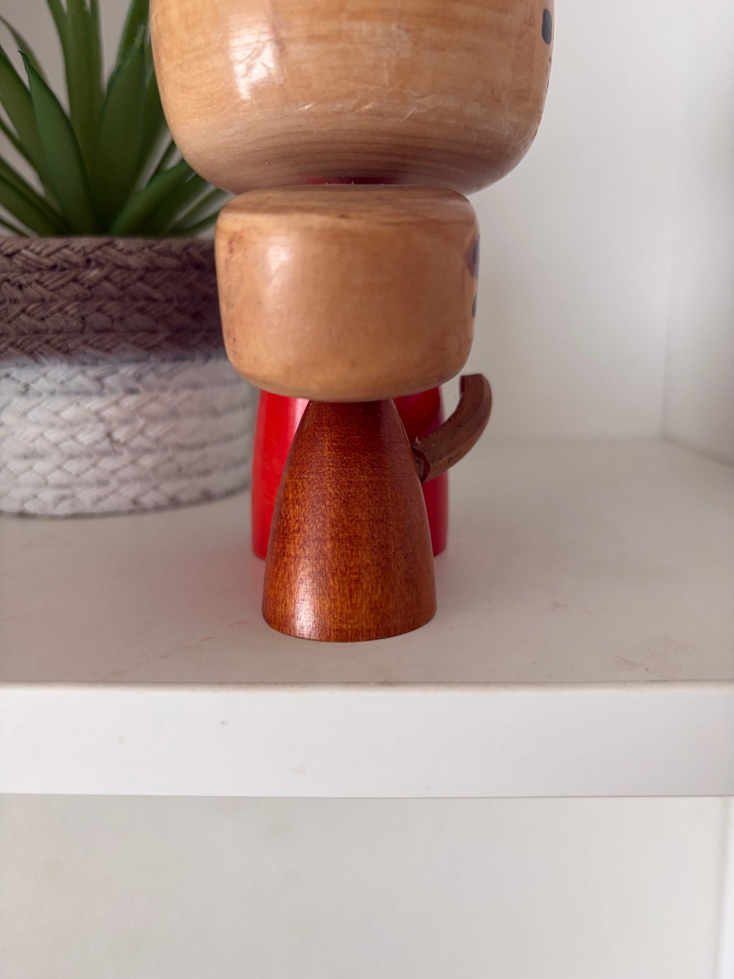 Exclusive Rare Vintage Creative Kokeshi by renowned artisan Ikuyoshi Yokozuka - Mother and child