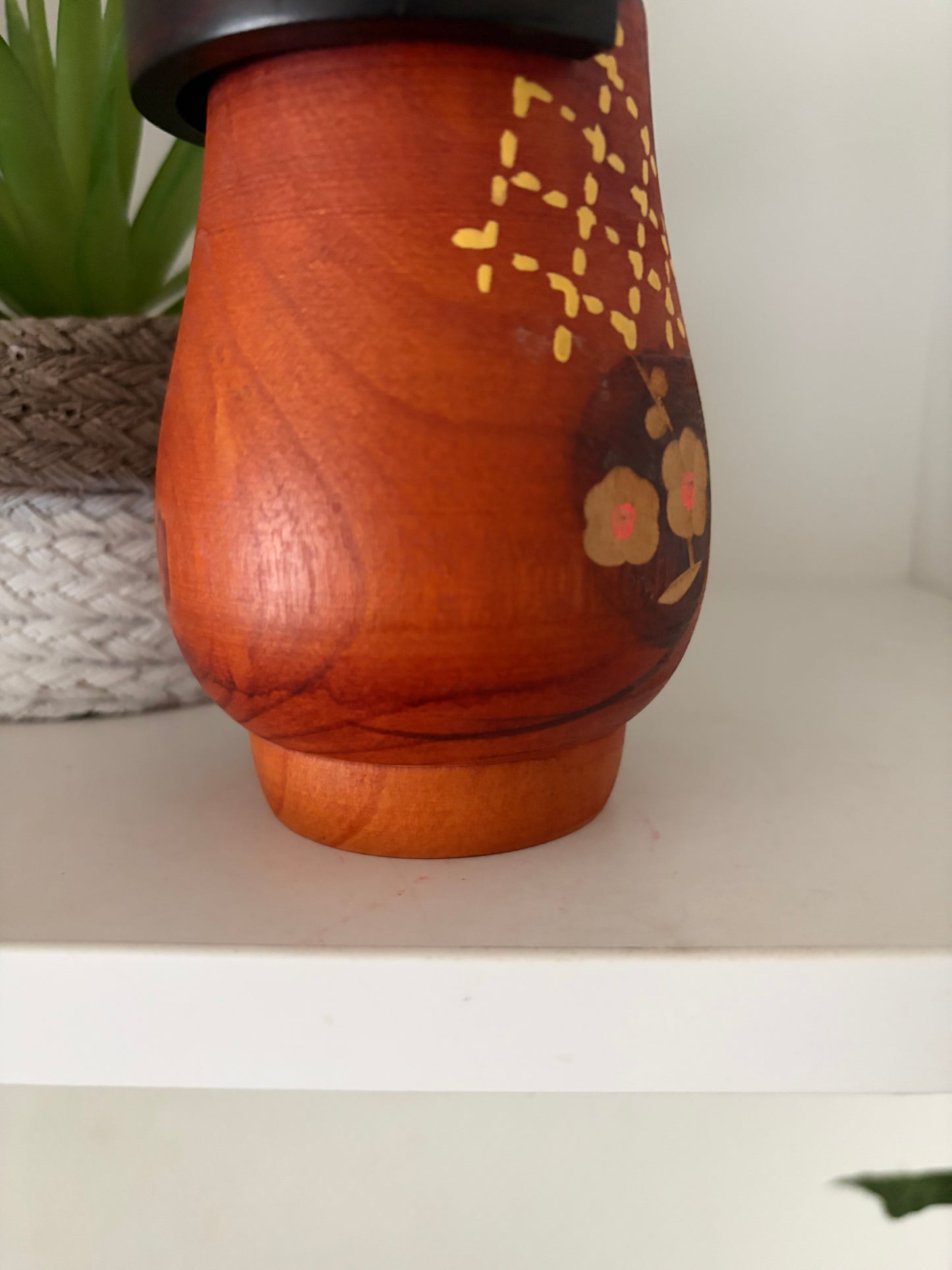 Vintage Gumma Kokeshi By Kazuo Takamizawa (1927-)