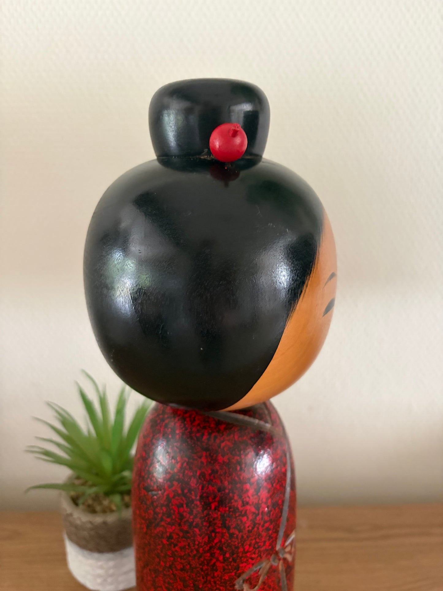 Rare vintage Sosaku kokeshi by Sato Kouson