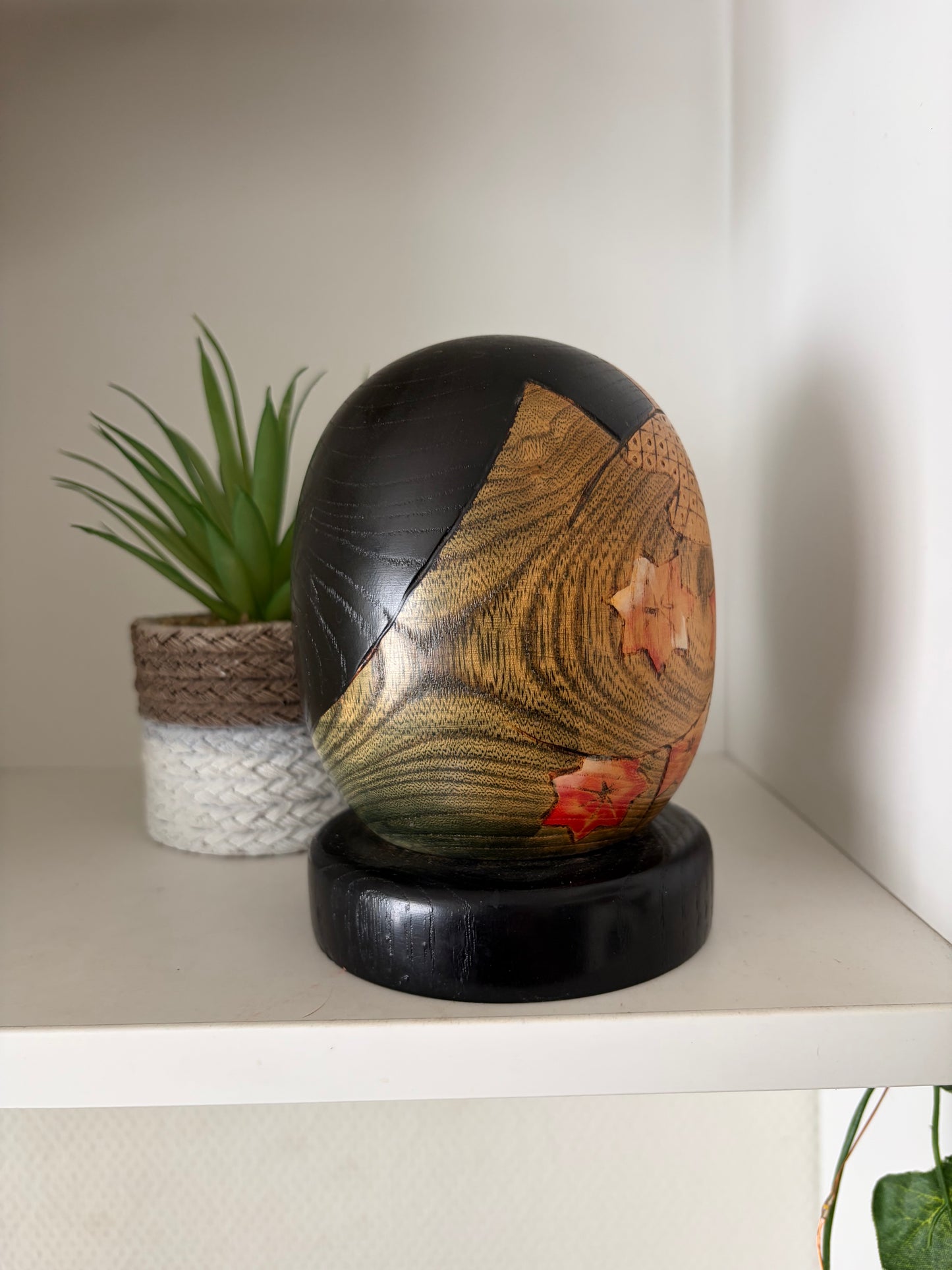 Vintage creative kokeshi by Hajime Miyashita(1940-)