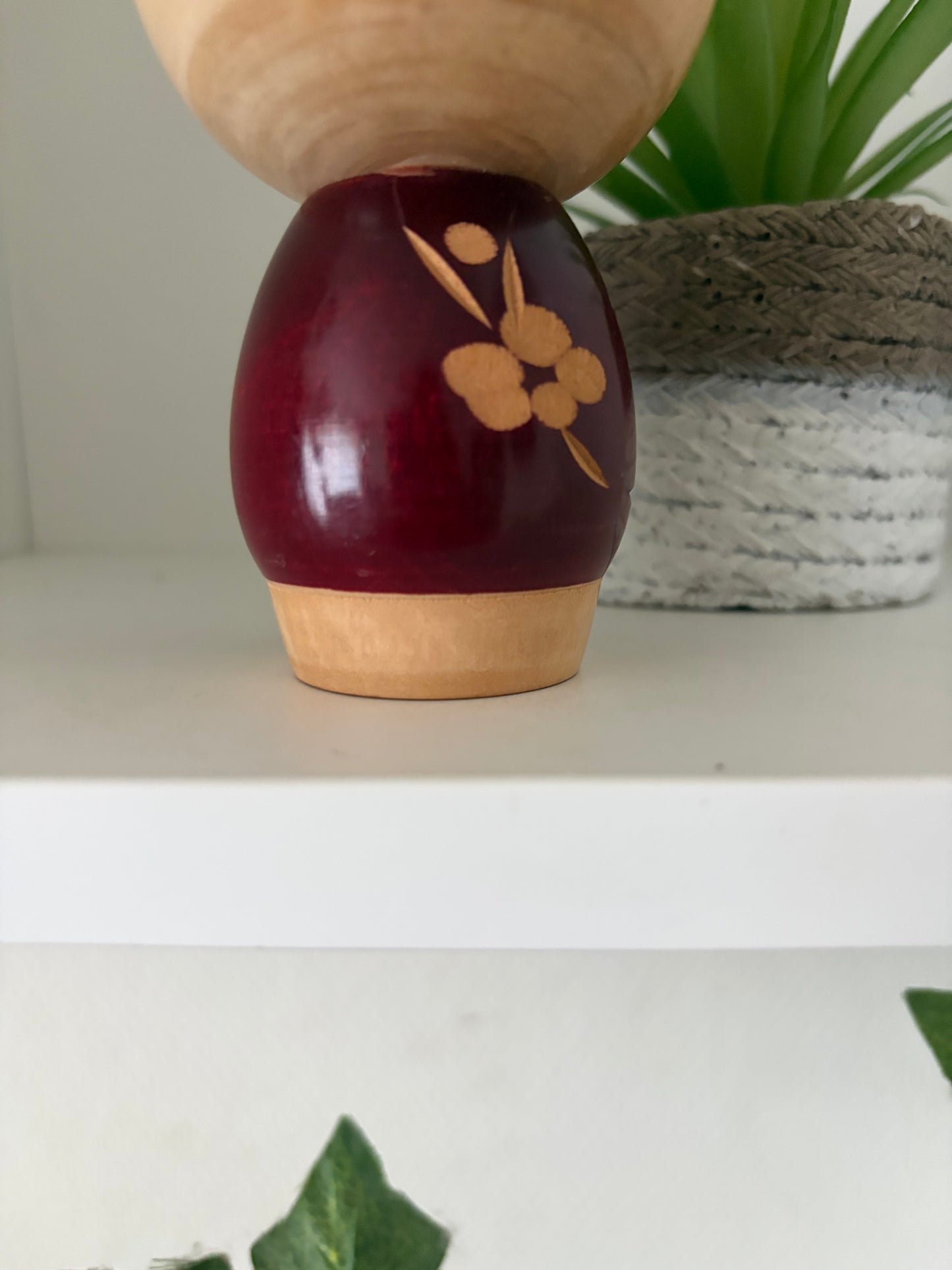 Rare vintage Sosaku kokeshi by Yuji Kawase (1938-)