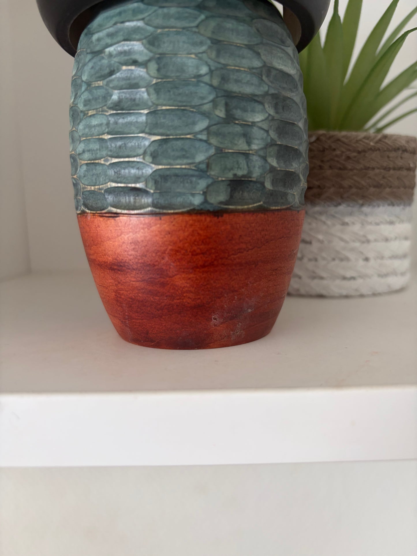 Vintage Gumma kokeshi by Kisaku