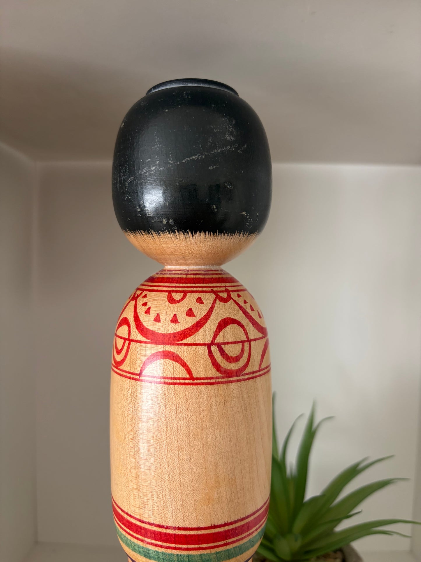Vintage Tsugaro Kokeshi by Okuse Tetsunori (1940-1992)