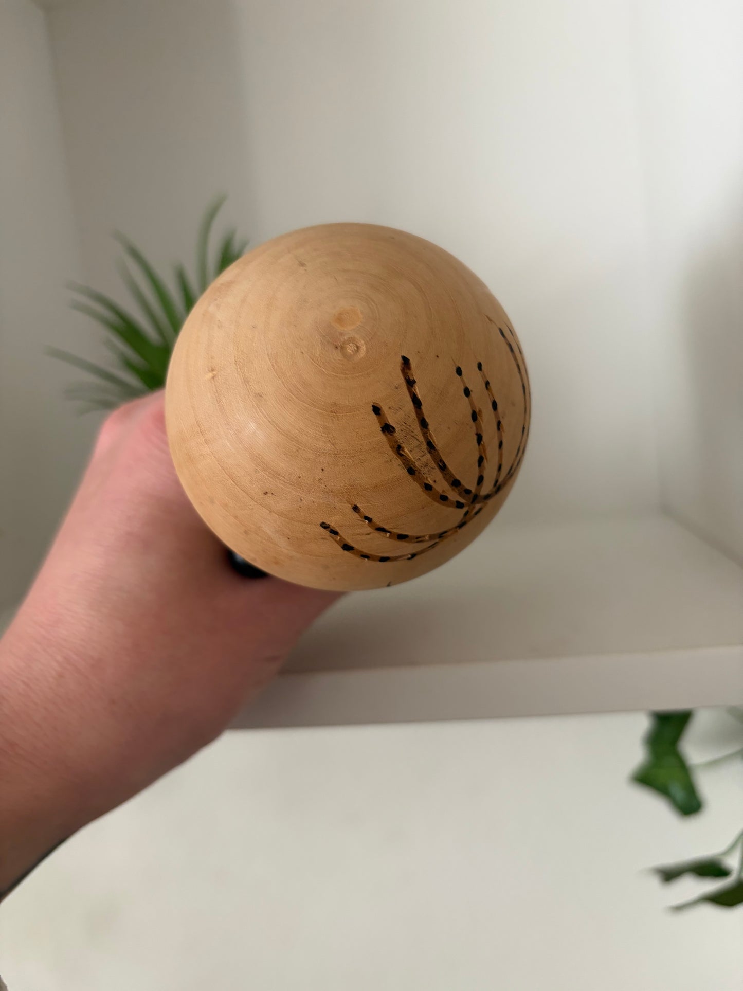 Vintage Sosaku kokeshi by Murakami Chie