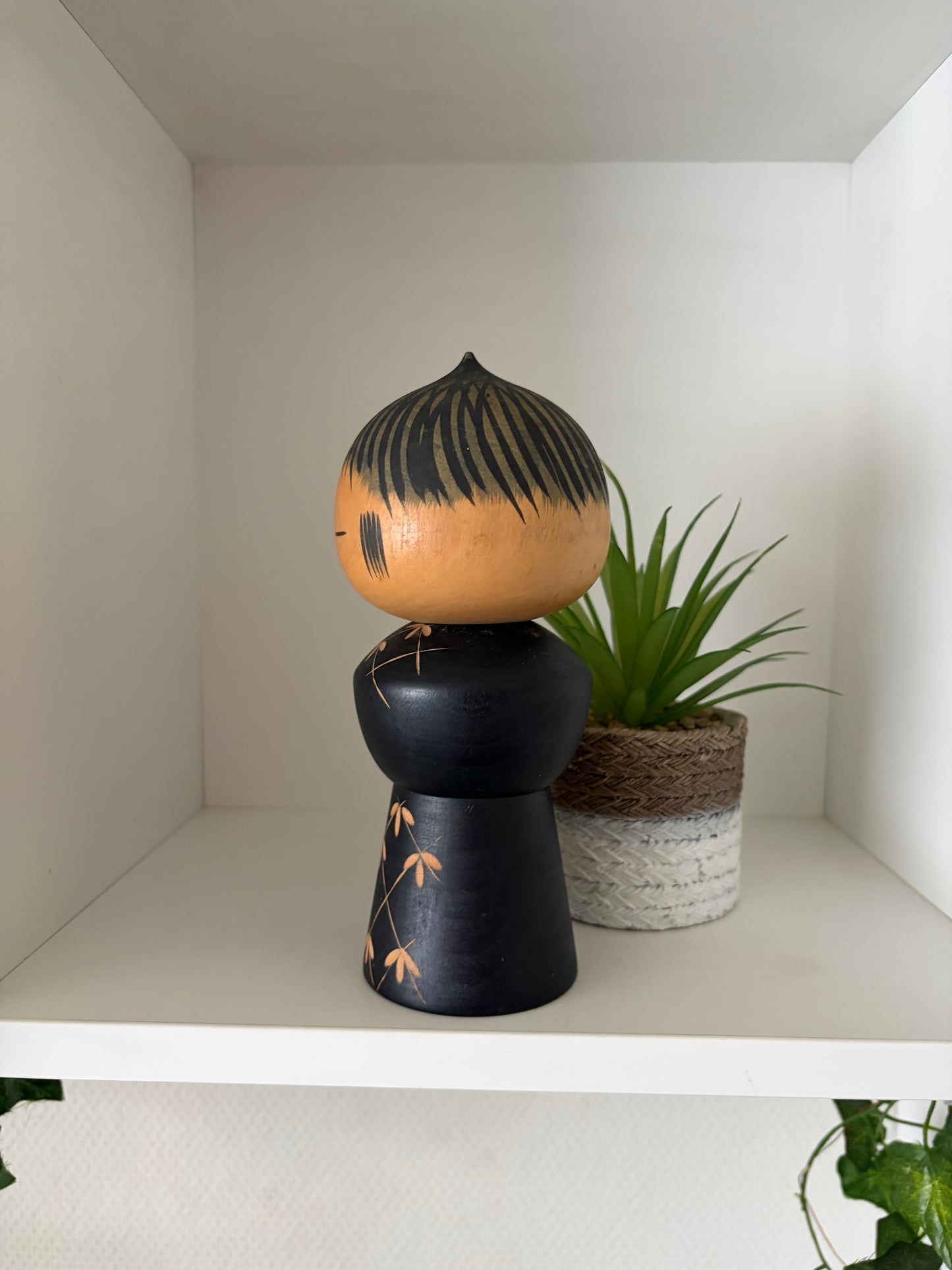 Rare Creative kokeshi made by Yuji Kawase (1918-2002)