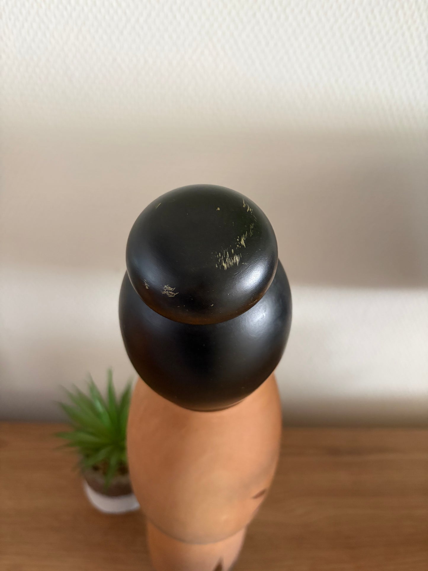Exclusive vintage Sosaku kokeshi by Aoki Ryoka (1931-)