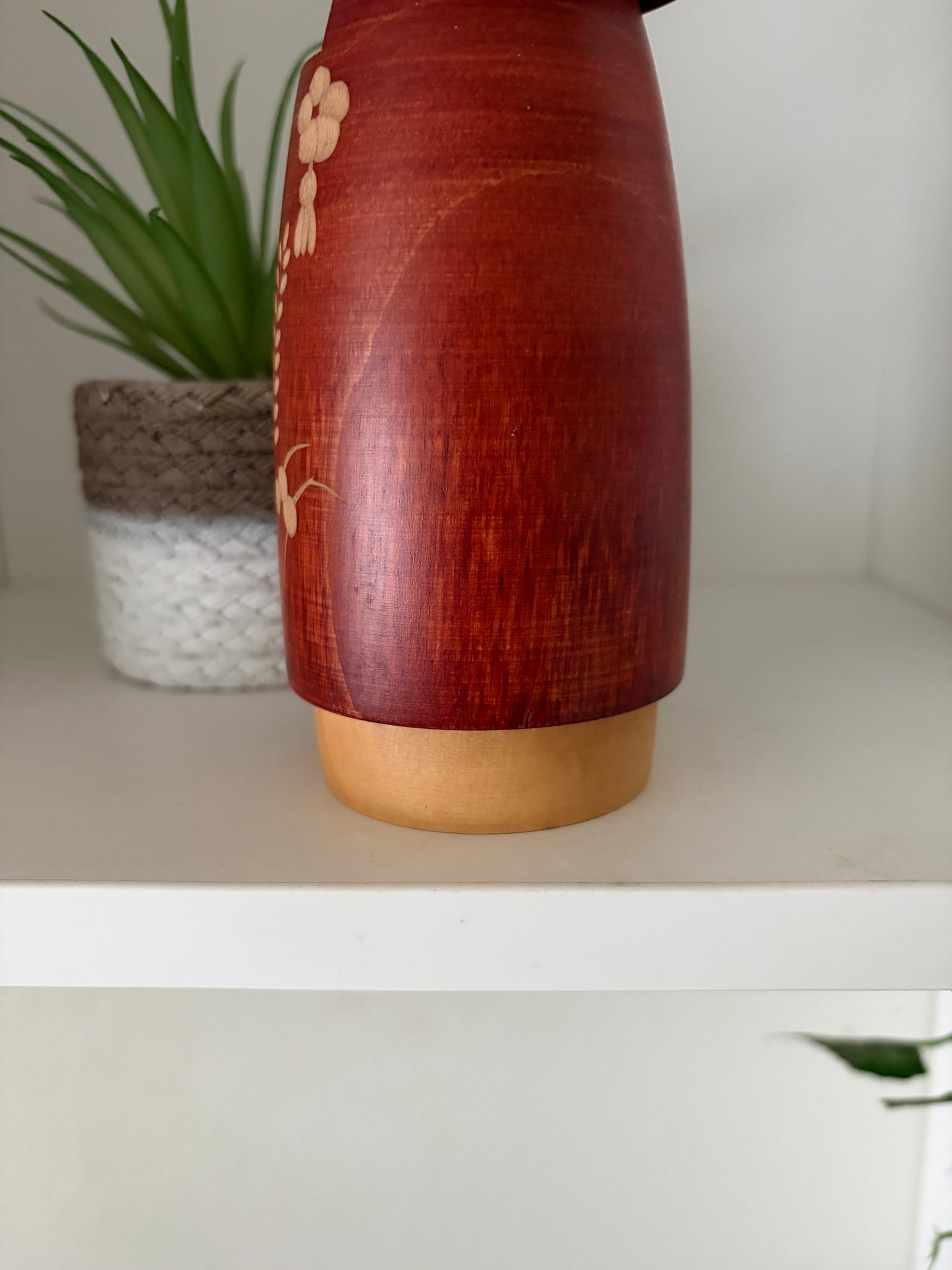 Vintage Sosaku kokeshi by Sato Suigai (1920-)