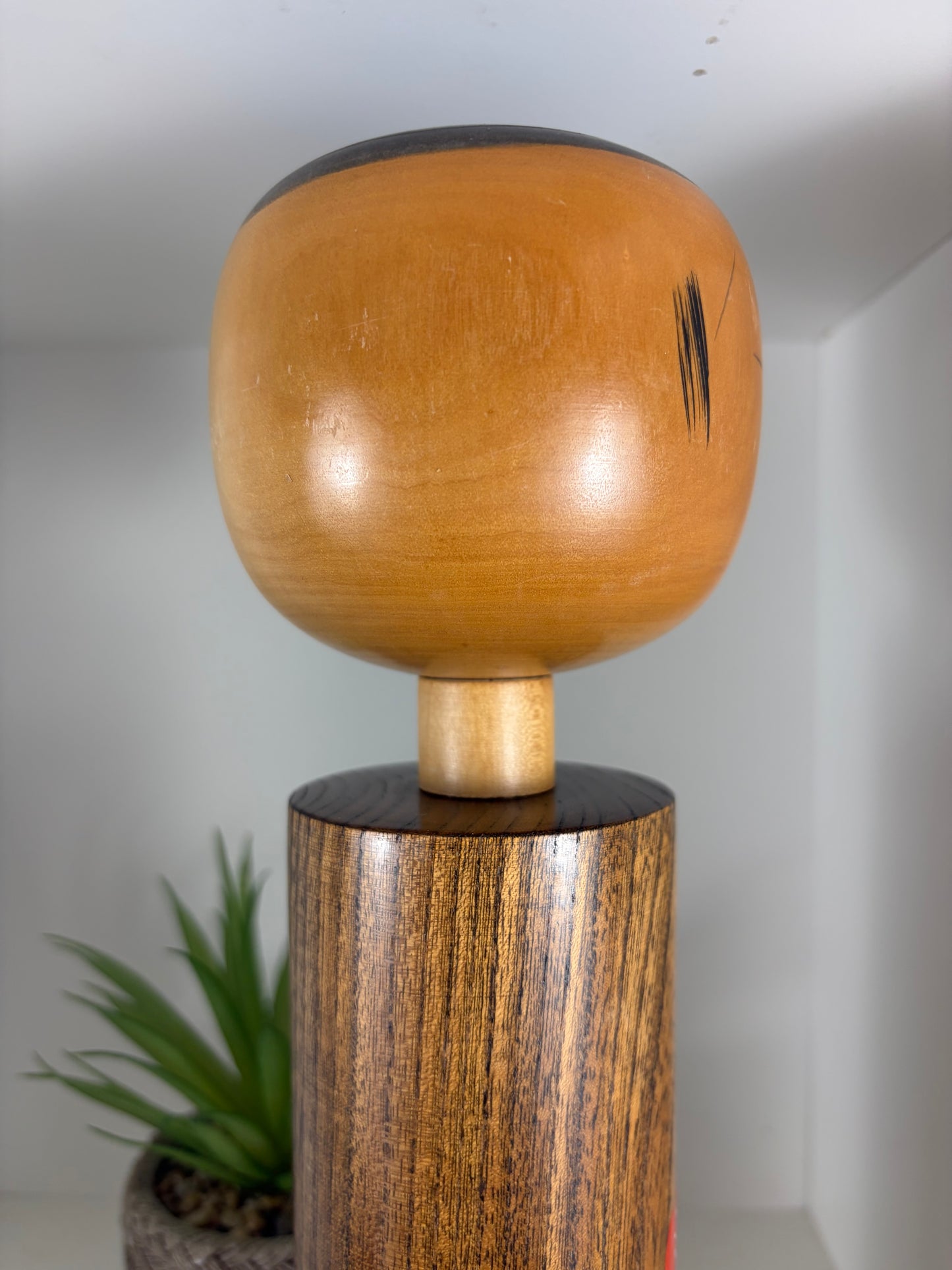 Rare vintage Sosaku kokeshi by Takahashi Hashime (1918-2002)