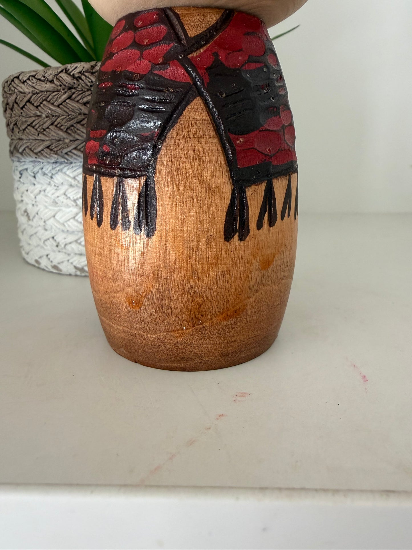 Rare Vintage Creative Kokeshi By Hiroe Fukushima