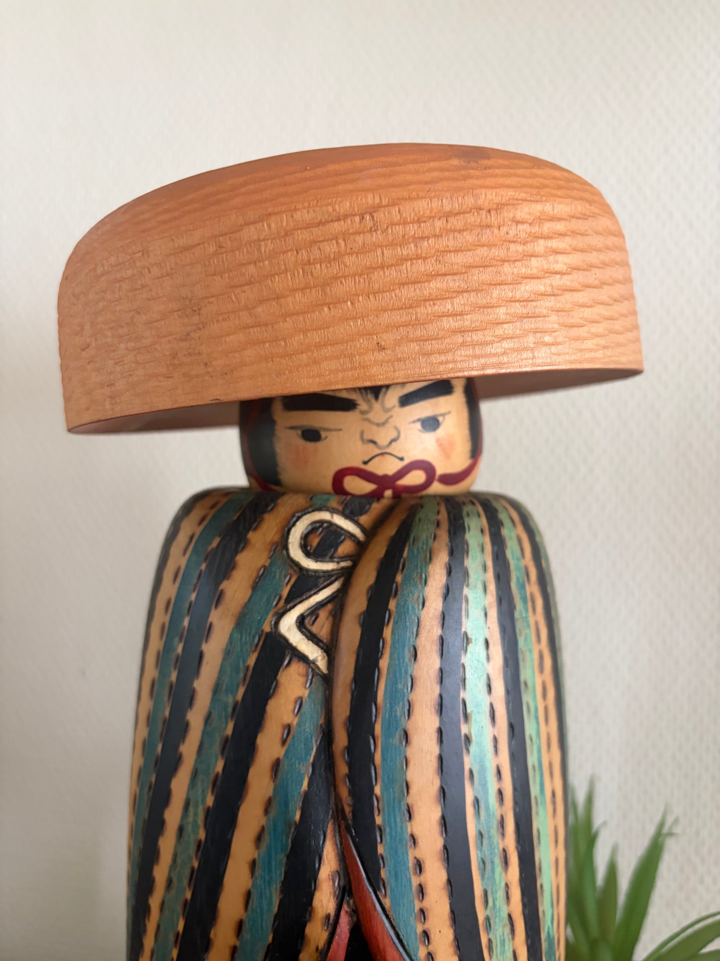 Exclusive vintage Gumma kokeshi by Inosuke Kobayashi (1931-)