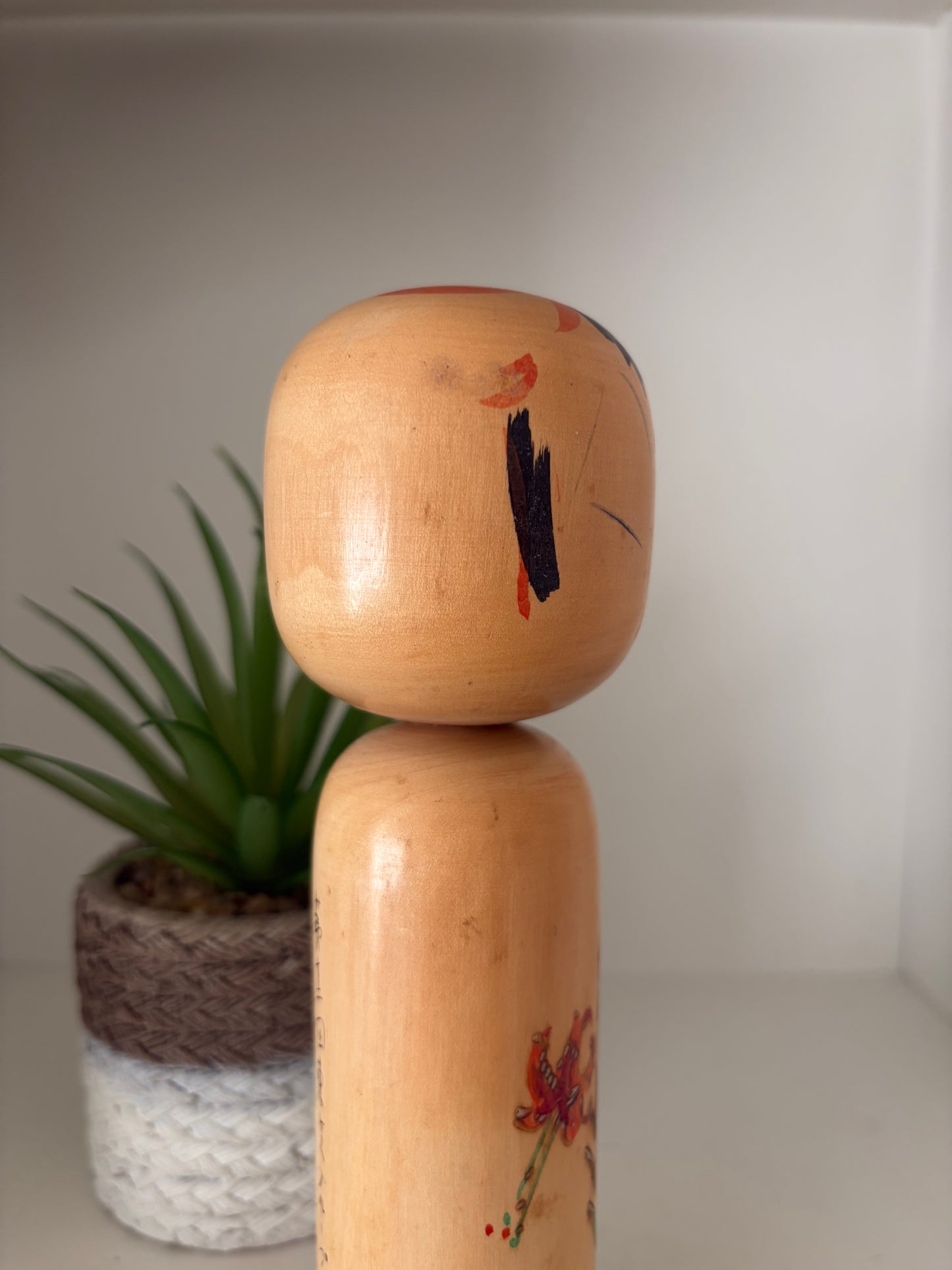 Vintage Creative Kokeshi By Takahashi Akinori (1957-)